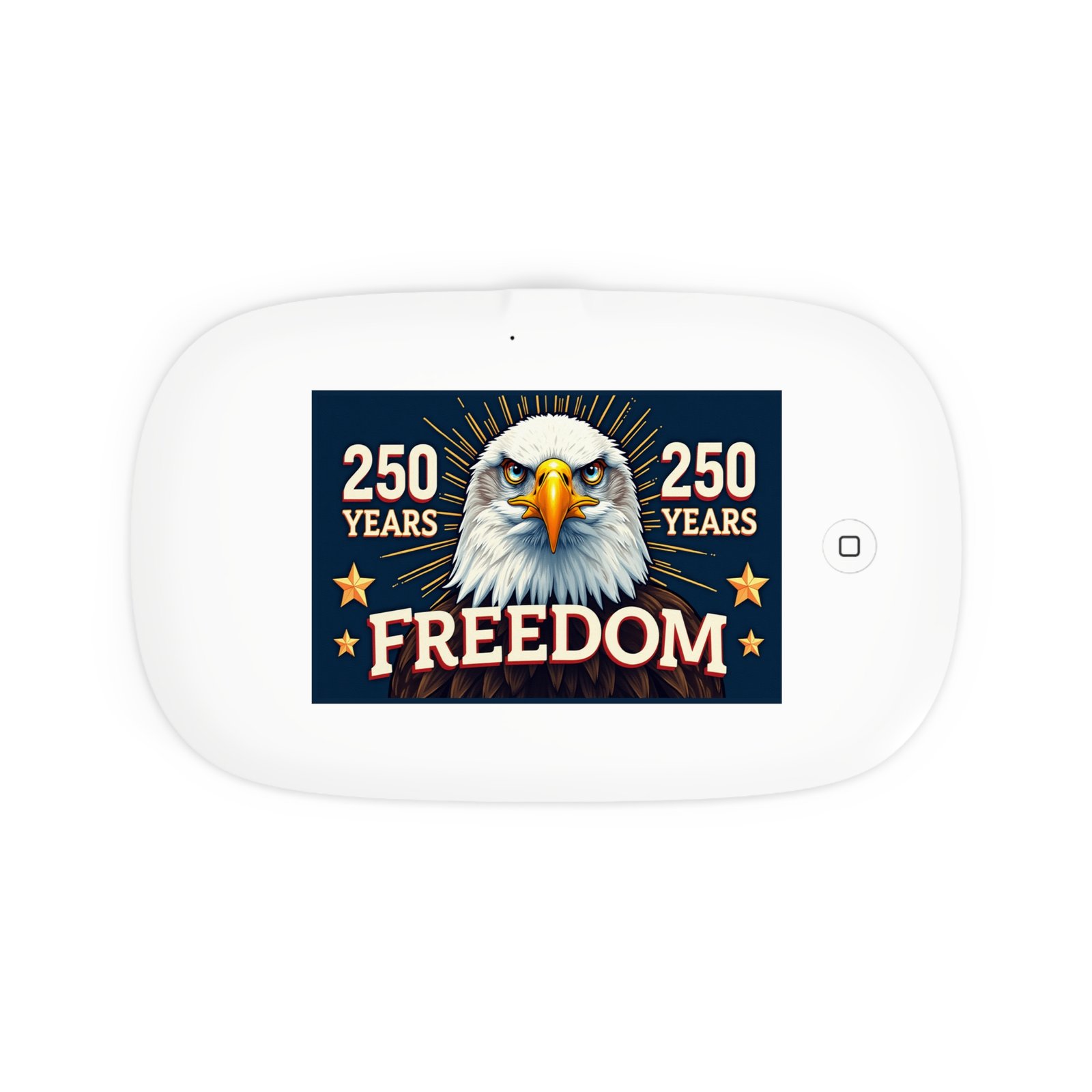Freedom Eagle 250 Years UV Phone Sanitizer and Wireless Charging Pad - Image 2