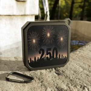 America 250 Blackwater Outdoor Bluetooth Speaker | Patriotic Wireless Audio | Rugged Waterproof Speaker | USA Freedom Tech Gift