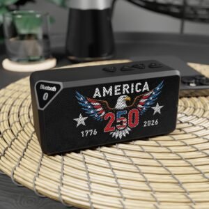 America 250 Eagle Bluetooth Speaker | 1776-2026 Patriotic Independence Day