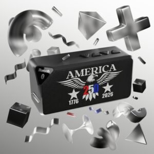 America 250 Eagle Patriotic Bluetooth Speaker | 1776-2026 Independence