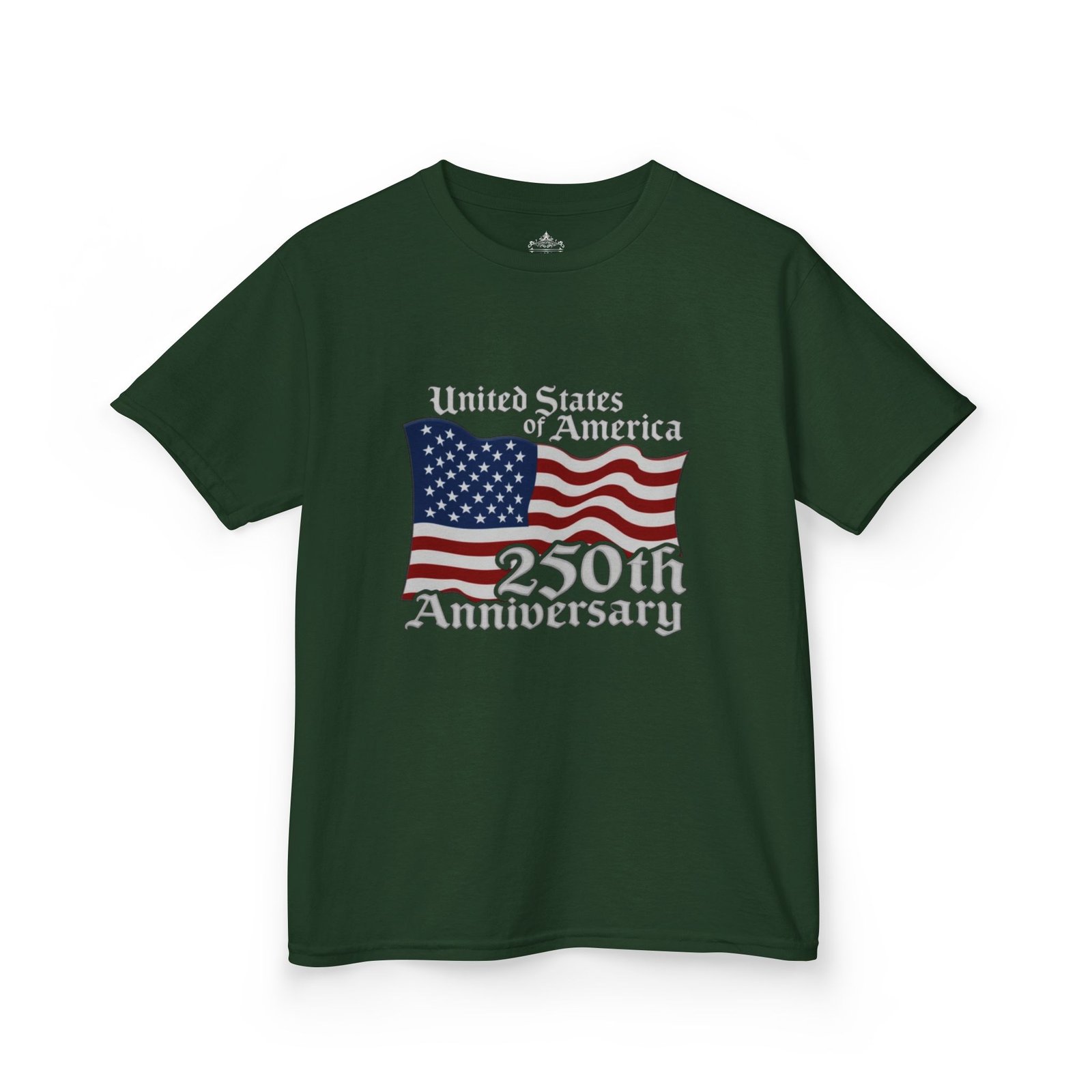Patriotic Kids Tee 250th Anniversary Flag Shirt America 1776-2026 Youth Shirt USA Semiquincentennial Celebration Top - Image 15