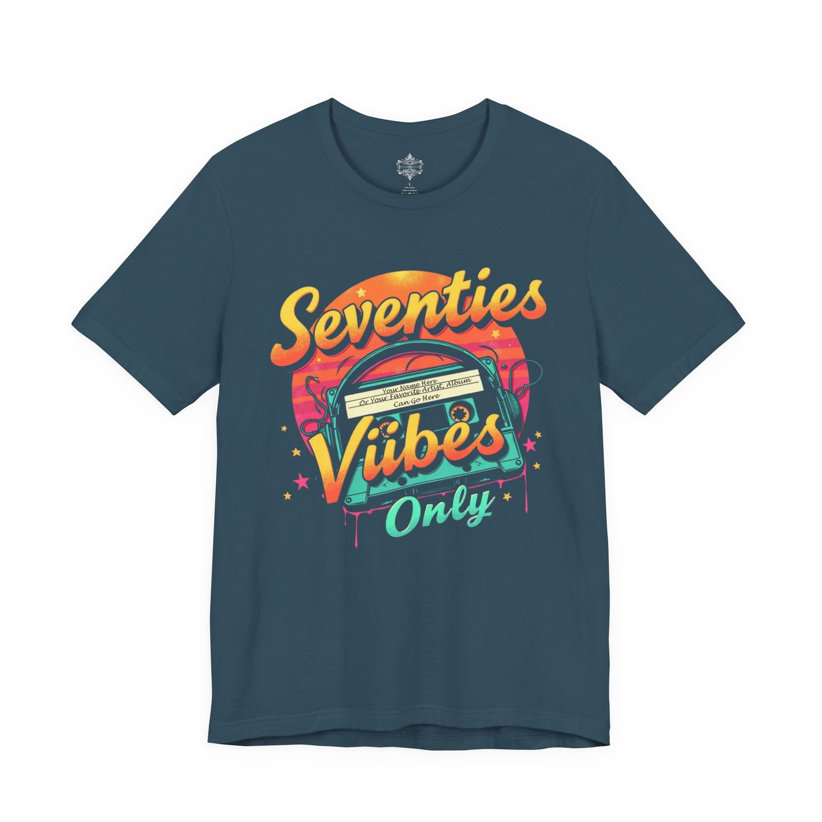 Seventies Vibes Only T-Shirt, Retro Tee, Vintage Short Sleeve, Music Lover Gift, Nostalgic Apparel, Groovy Style - Image 27