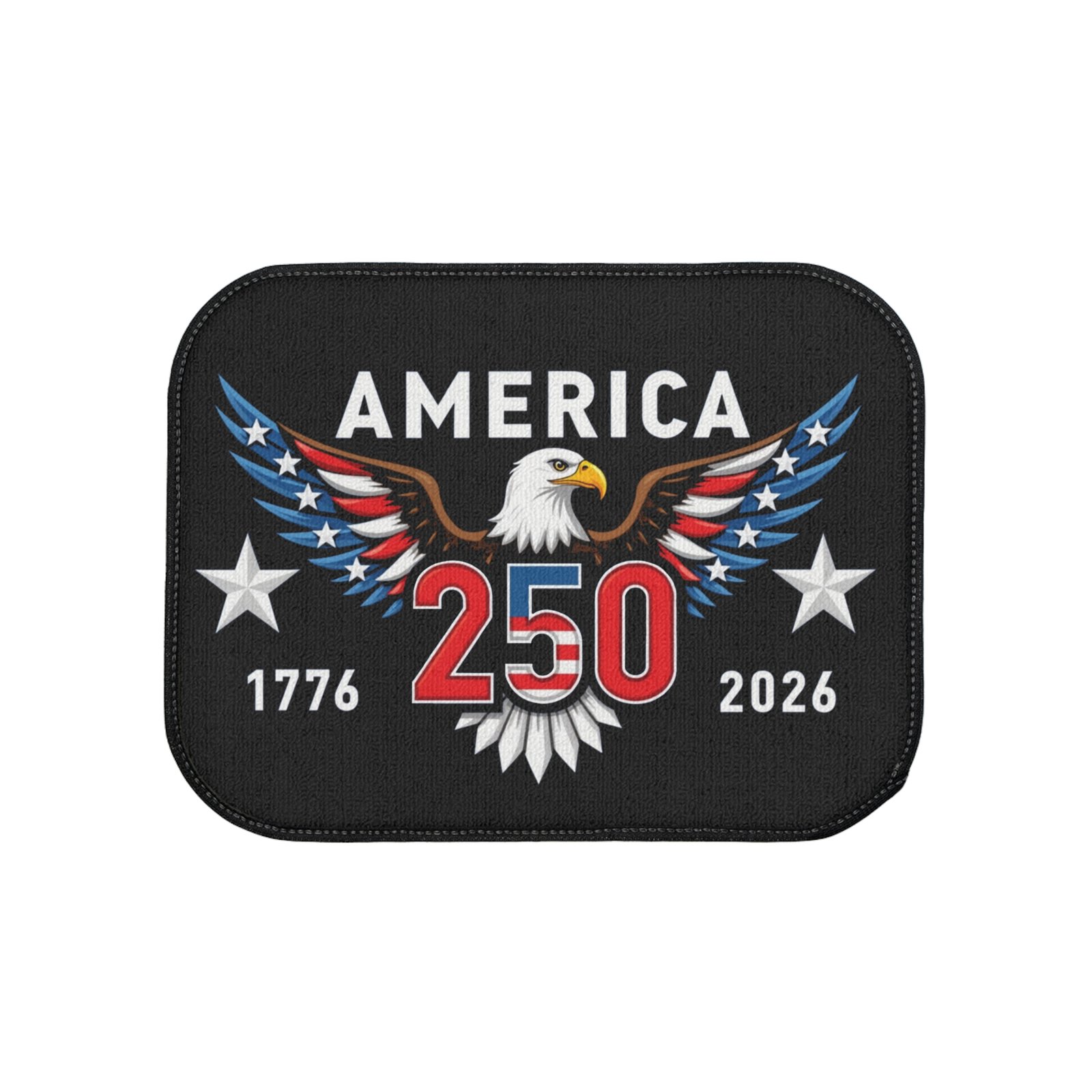 Patriotic Car Floor Mat, 1776 Never Forget, America 250, Vehicle Accessories, Car Decor, Gift for Patriotism - Image 6