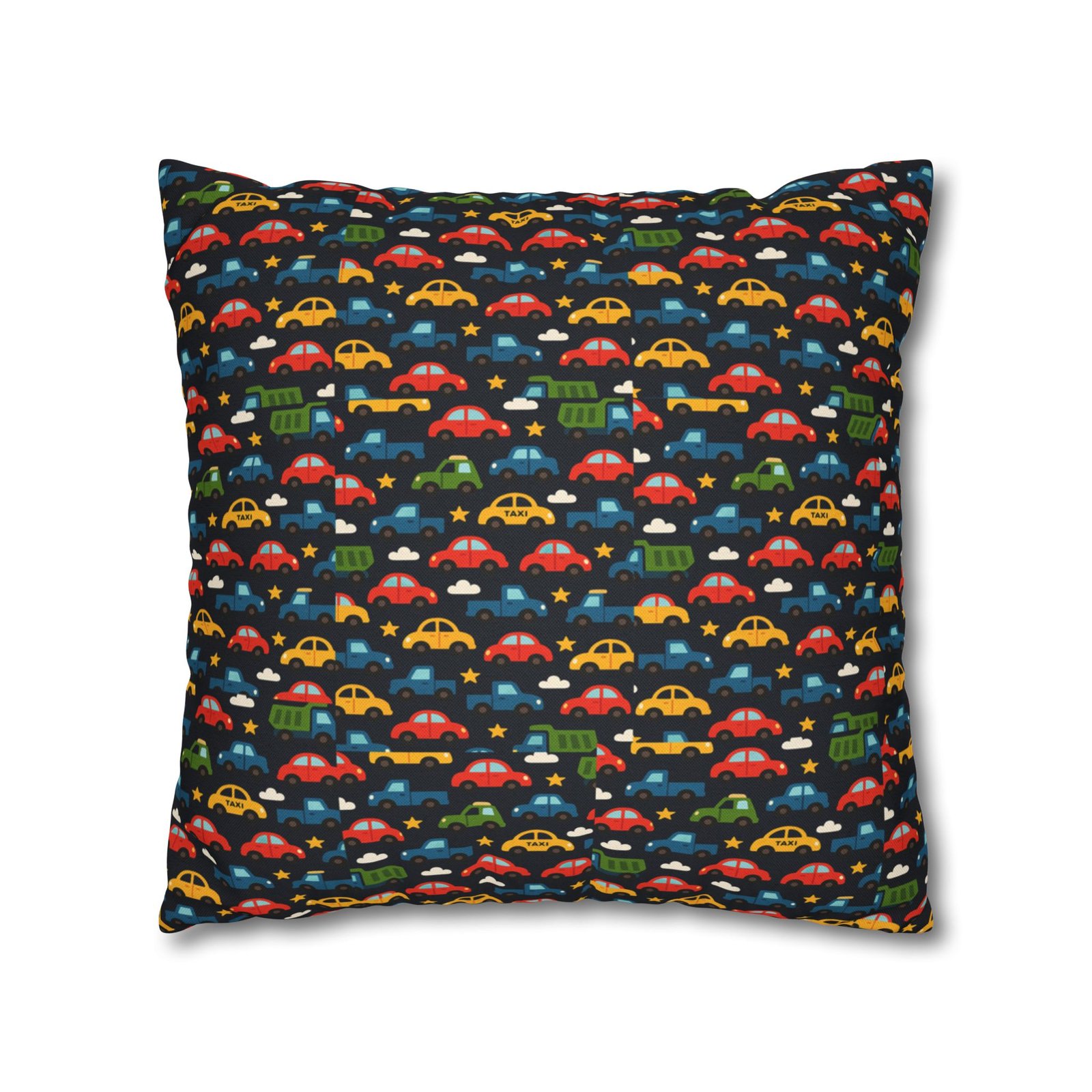 Colorful Cars Pattern | kids car pattern, black background, playful nursery decor - Image 15