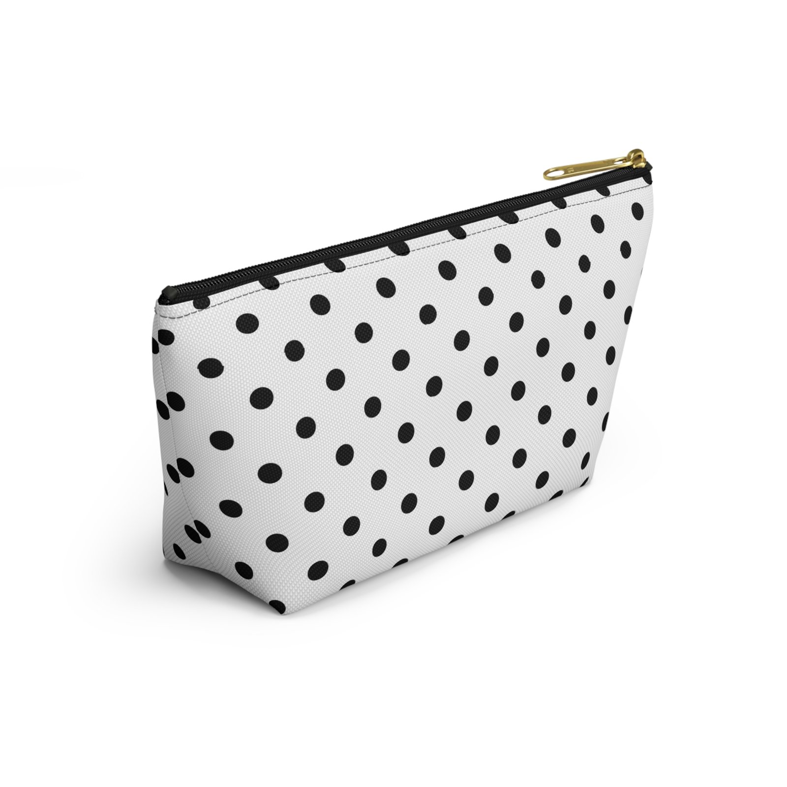 Black Polka Dot Accessory Pouch - Image 12