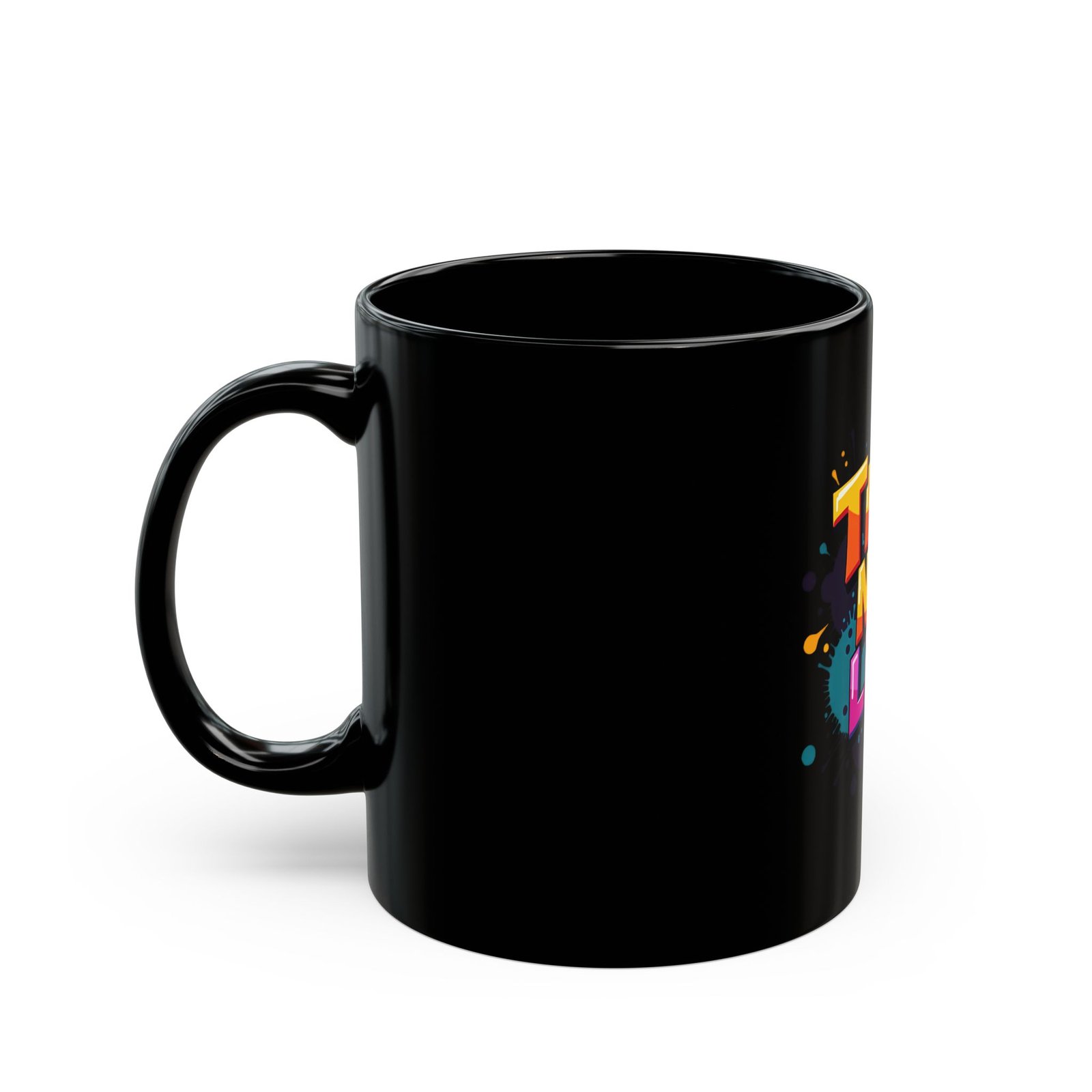 They Not Like Us – Black Mug - Image 3