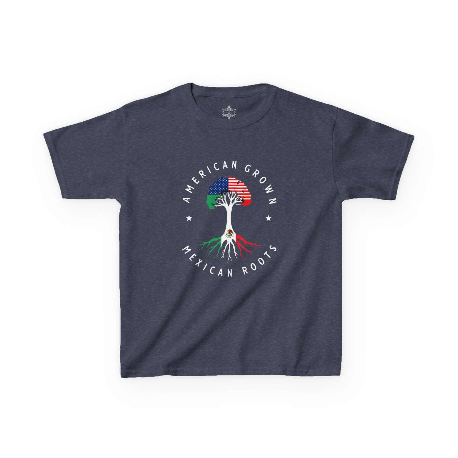 Kids Graphic Tee American Grown, Mexican Roots Youth Casual Wear, Gift for Kids, Diverse Culture Shirt, Summer Wardrobe - Image 21