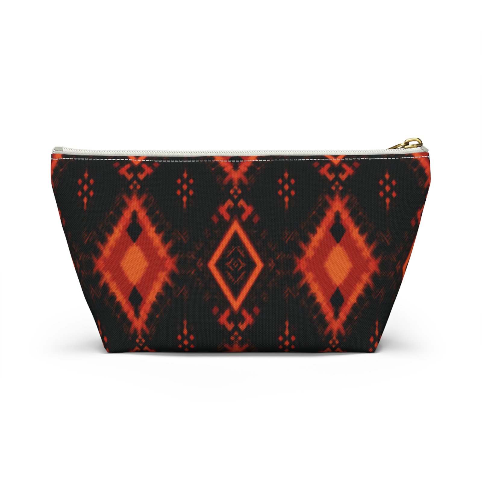 Southwestern Diamond Ikat Accessory Pouch - Image 14