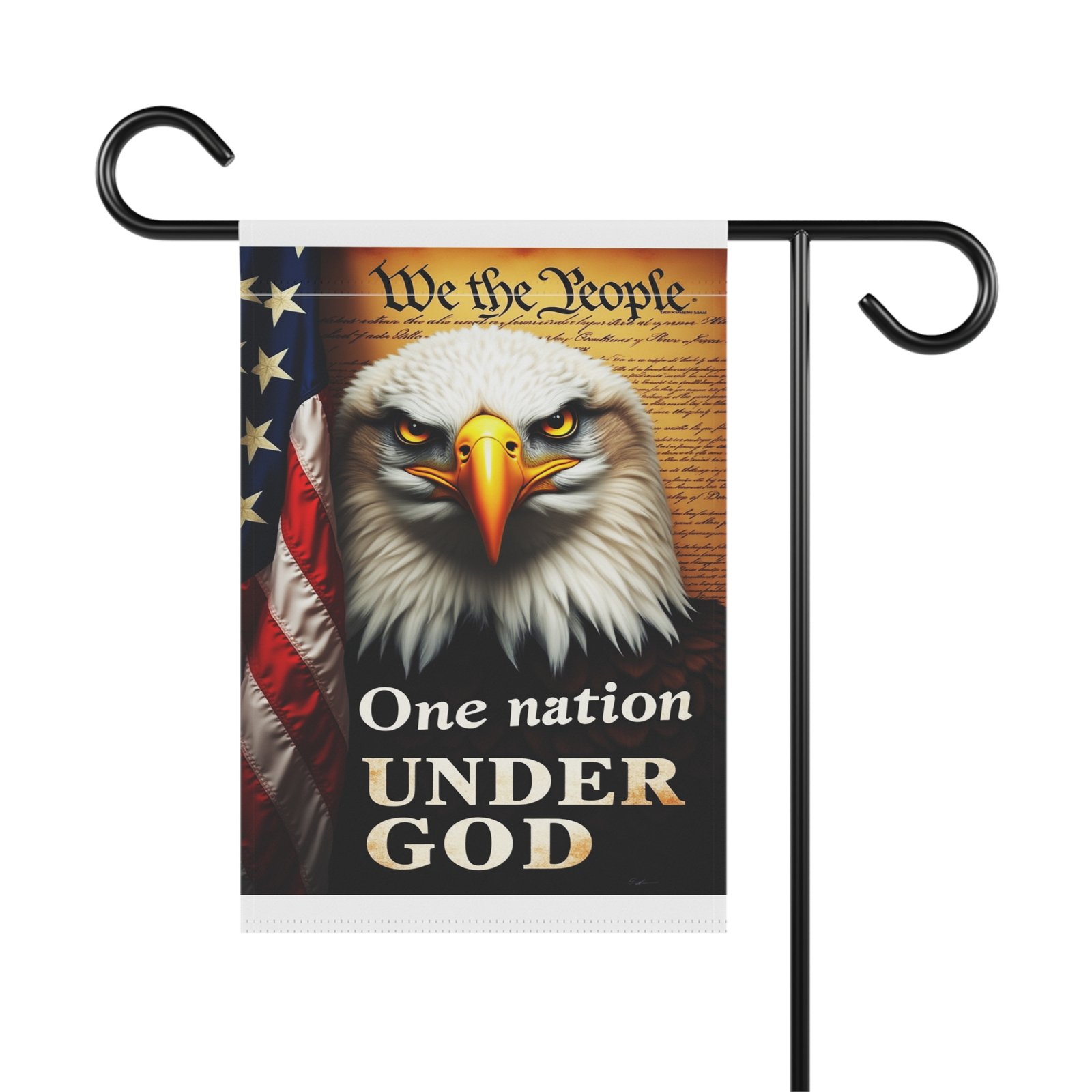 One Nation Under God, Patriotic Garden Banner - Image 3