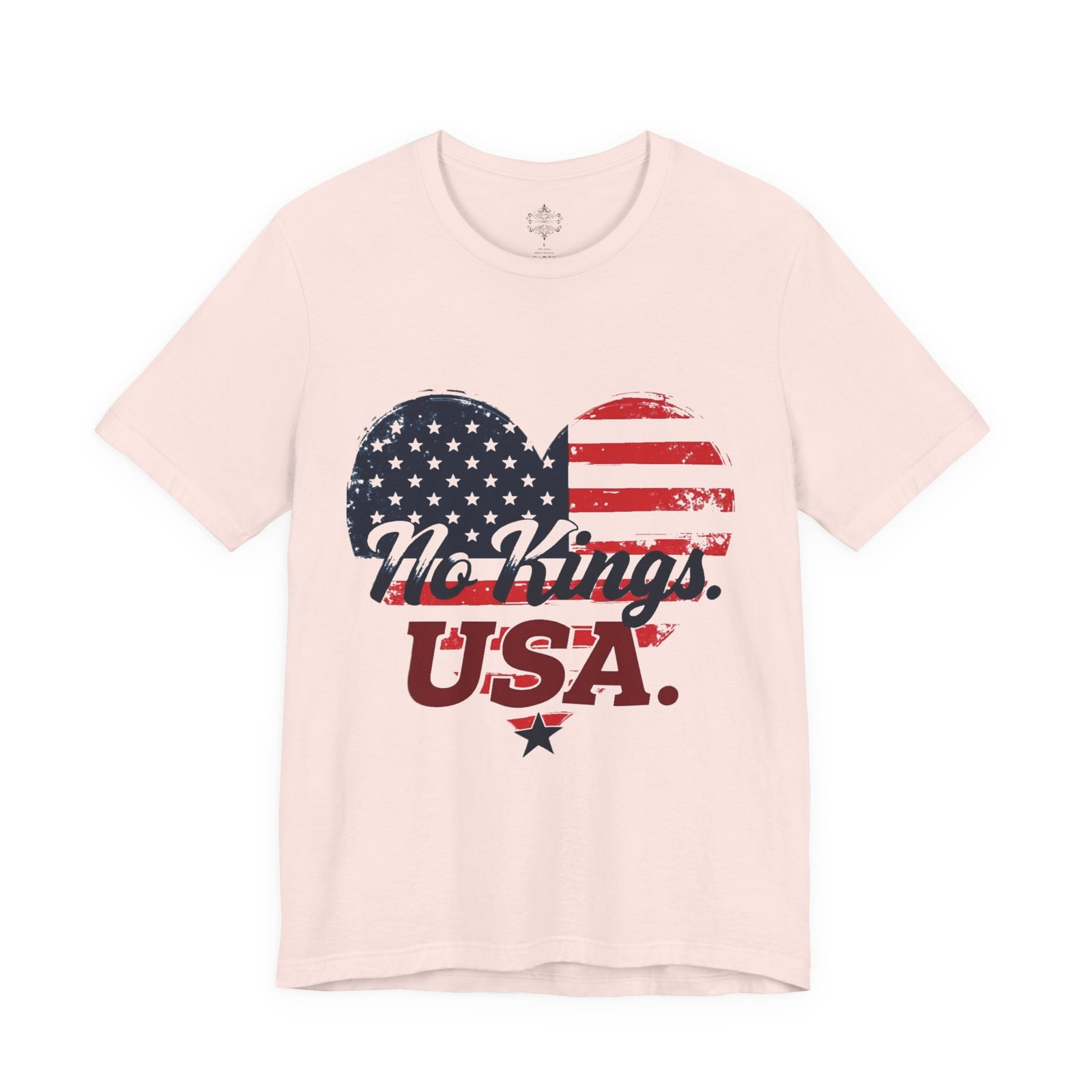 Patriotic Heart Tee - Celebrate Freedom, USA Pride, 4th of July, Casual Wear, Gift for Him or Her, Summer Vibes - Image 7