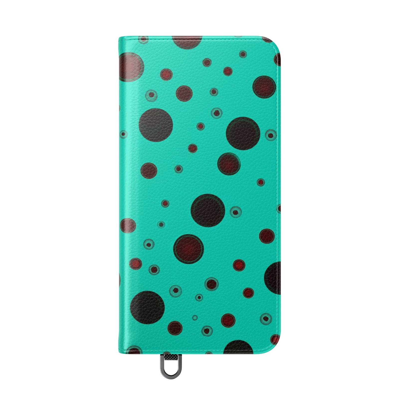Samsung Galaxy S25, Stylish Flip Case with Bold Dot Design | Phone Wallet, Trendy Accessory - Image 8