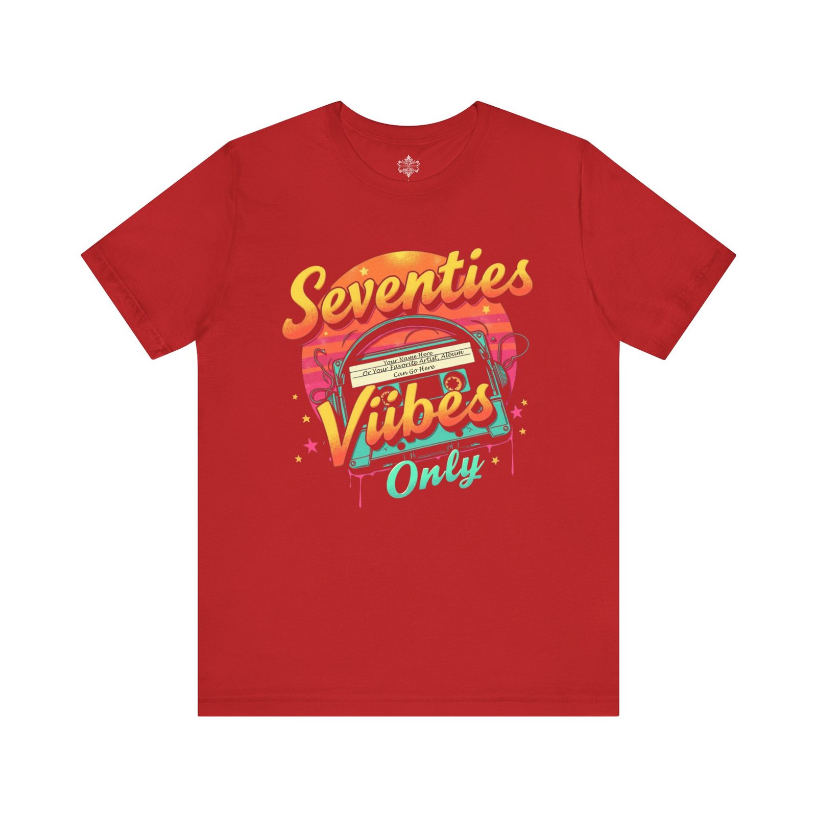 Seventies Vibes Only T-Shirt, Retro Tee, Vintage Short Sleeve, Music Lover Gift, Nostalgic Apparel, Groovy Style - Image 37