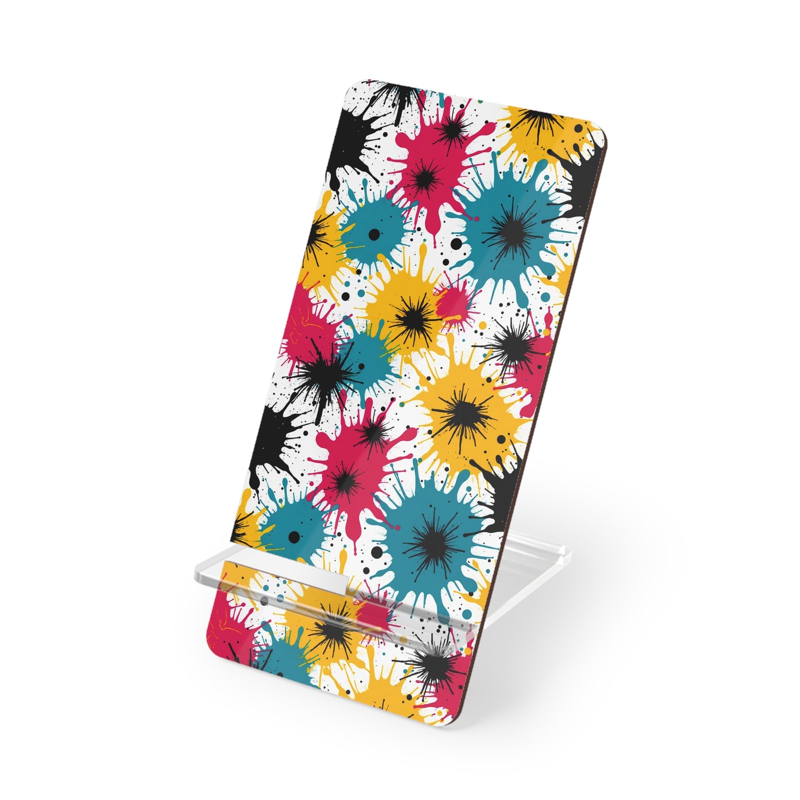Vibrant Mobile Display Stand, Colorful Smartphone Dock, Desk Organizer, Tech Gift, Home Office Decor - Image 2