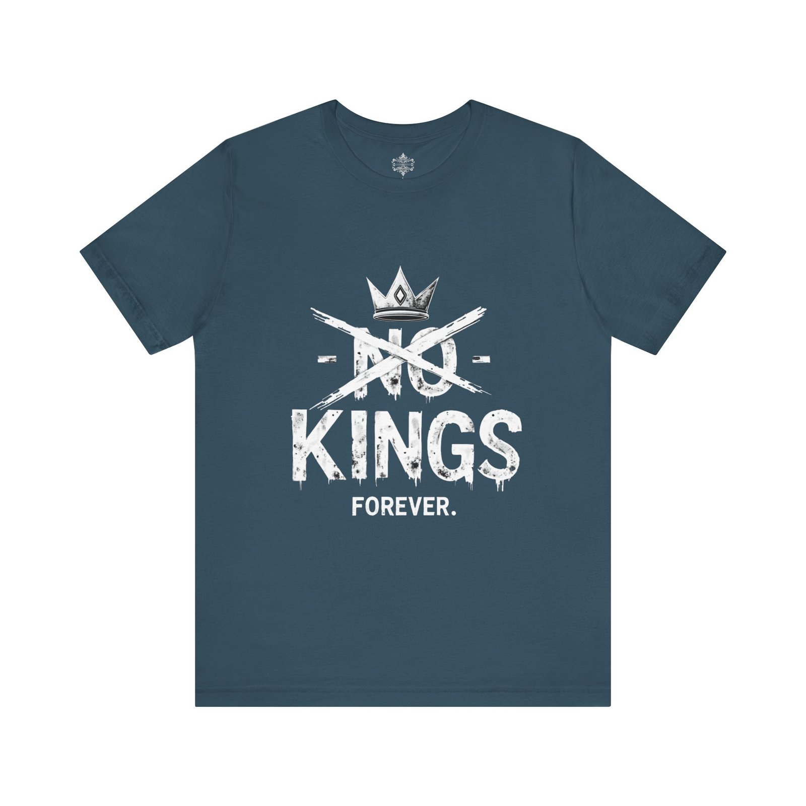 No Kings Forever Statement Shirt, Casual Wear, Street Style, Gift for Rebels, Graphic Tee - Image 29