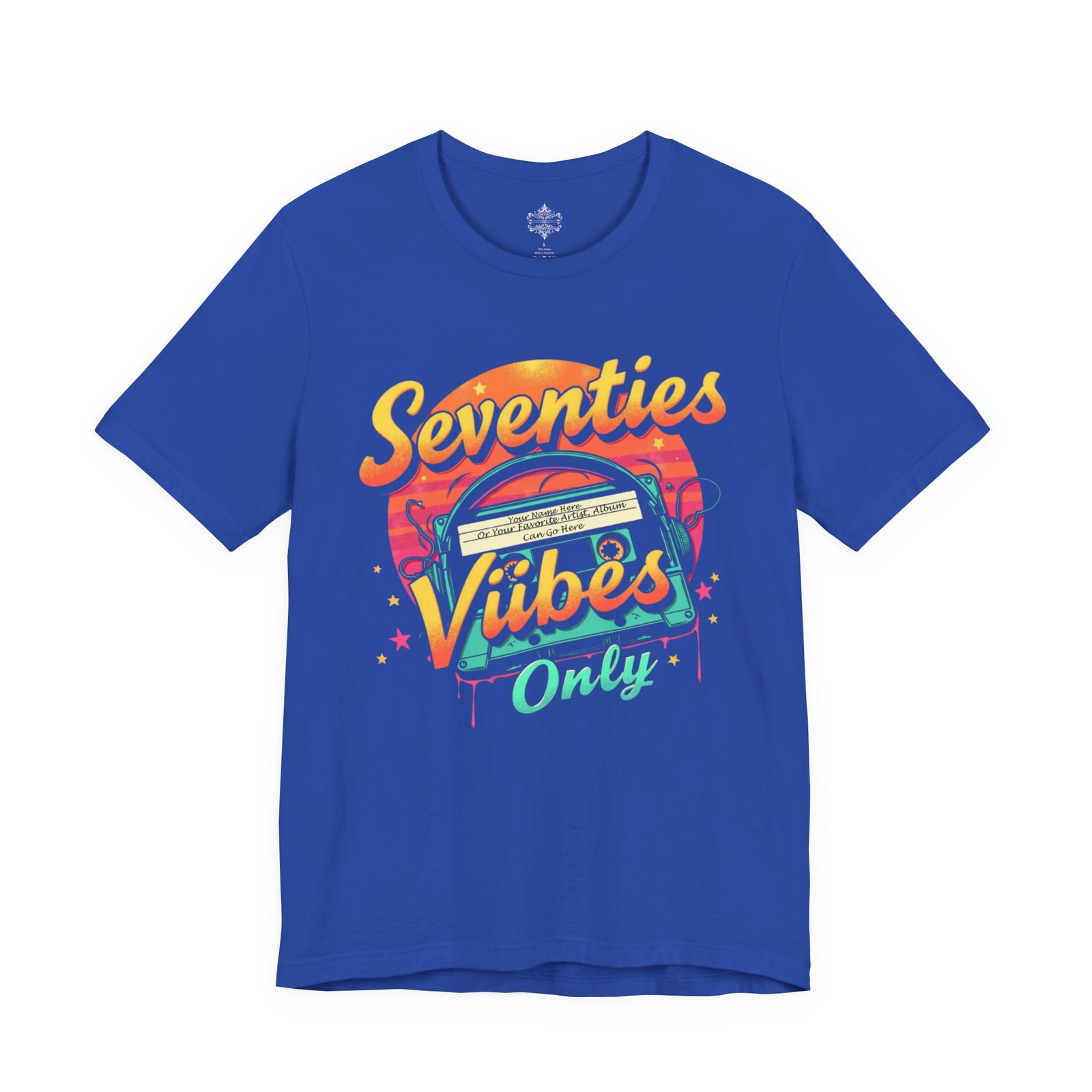 Seventies Vibes Only T-Shirt, Retro Tee, Vintage Short Sleeve, Music Lover Gift, Nostalgic Apparel, Groovy Style - Image 23