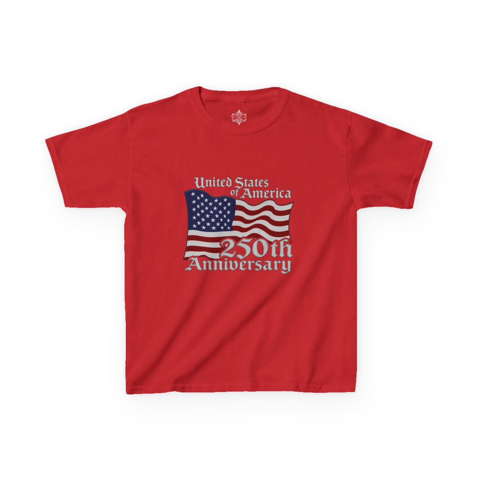 Patriotic Kids Tee 250th Anniversary Flag Shirt America 1776-2026 Youth Shirt USA Semiquincentennial Celebration Top - Image 41