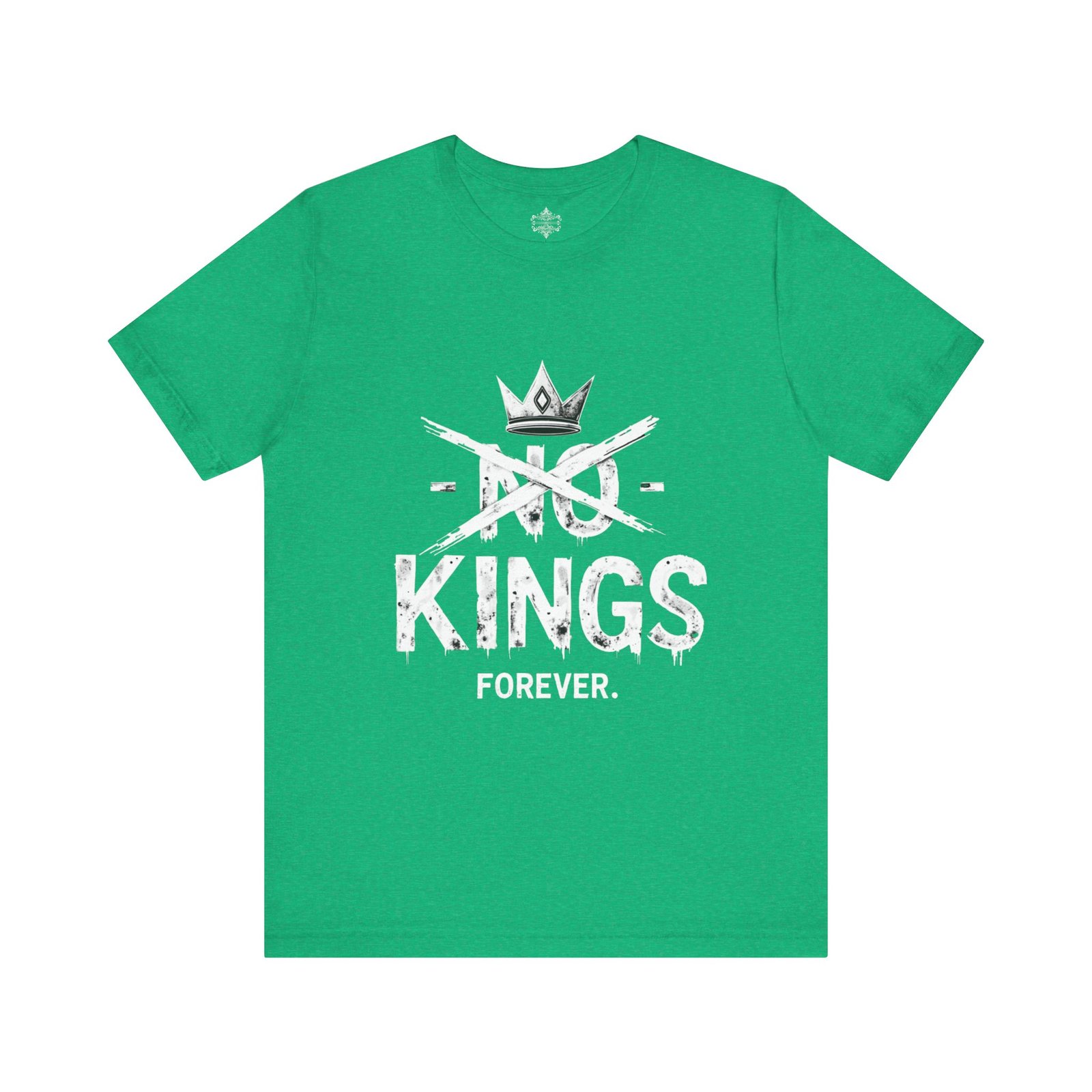 No Kings Forever Statement Shirt, Casual Wear, Street Style, Gift for Rebels, Graphic Tee - Image 17