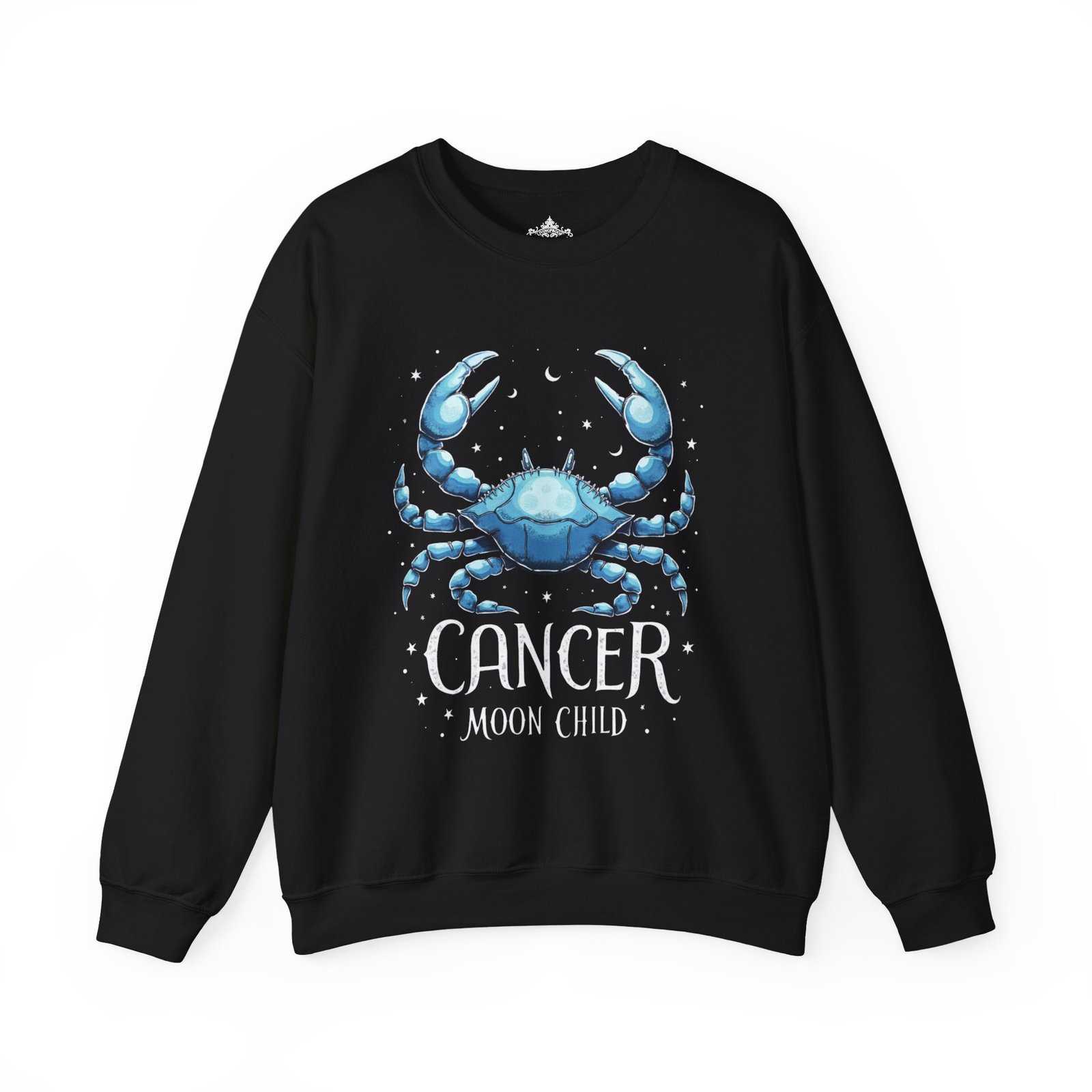 Cancer Moon Child Sweatshirt, Zodiac Sign Gift, Astrology Apparel, Horoscope Crewneck, Celestial Fashion, Holiday Gift