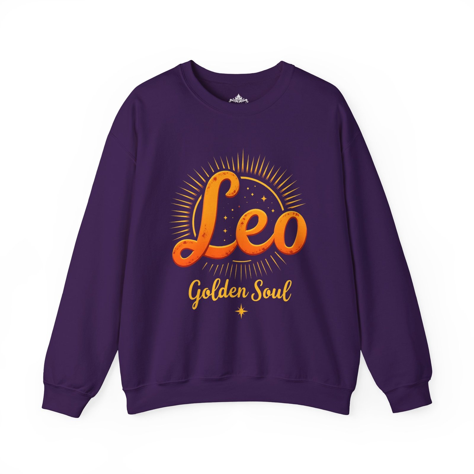 Leo Zodiac Sweatshirt, Astrology Crewneck, Golden Soul Gift, Unisex Zodiac Apparel, Horoscope Clothing - Image 37