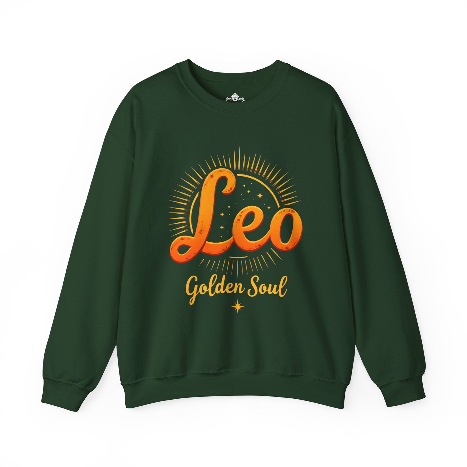 Leo Zodiac Sweatshirt, Astrology Crewneck, Golden Soul Gift, Unisex Zodiac Apparel, Horoscope Clothing - Image 17