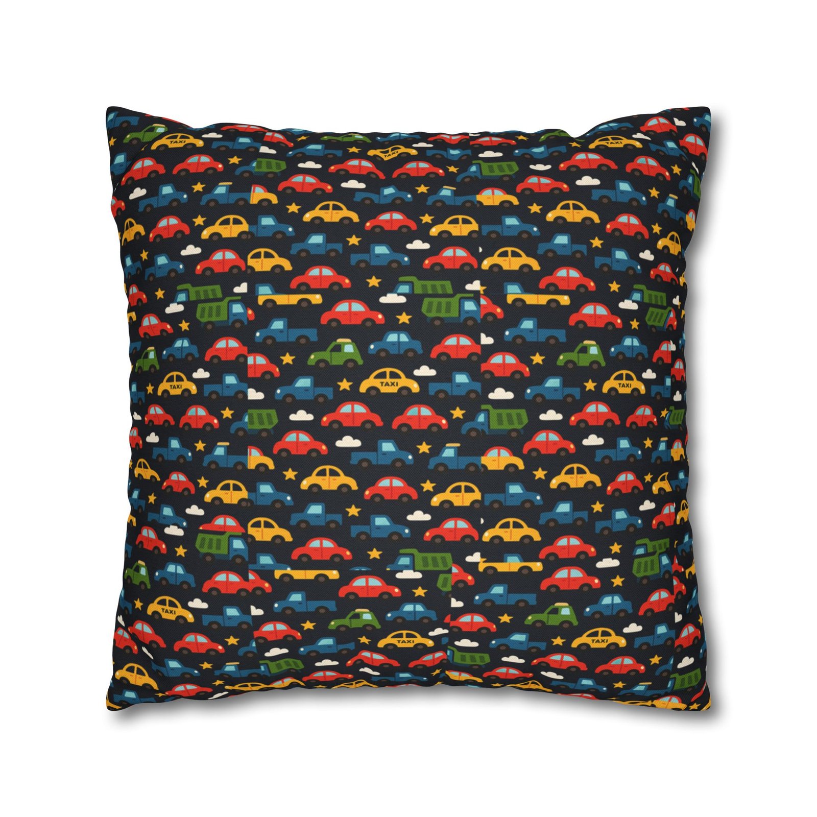 Colorful Cars Pattern | kids car pattern, black background, playful nursery decor - Image 21