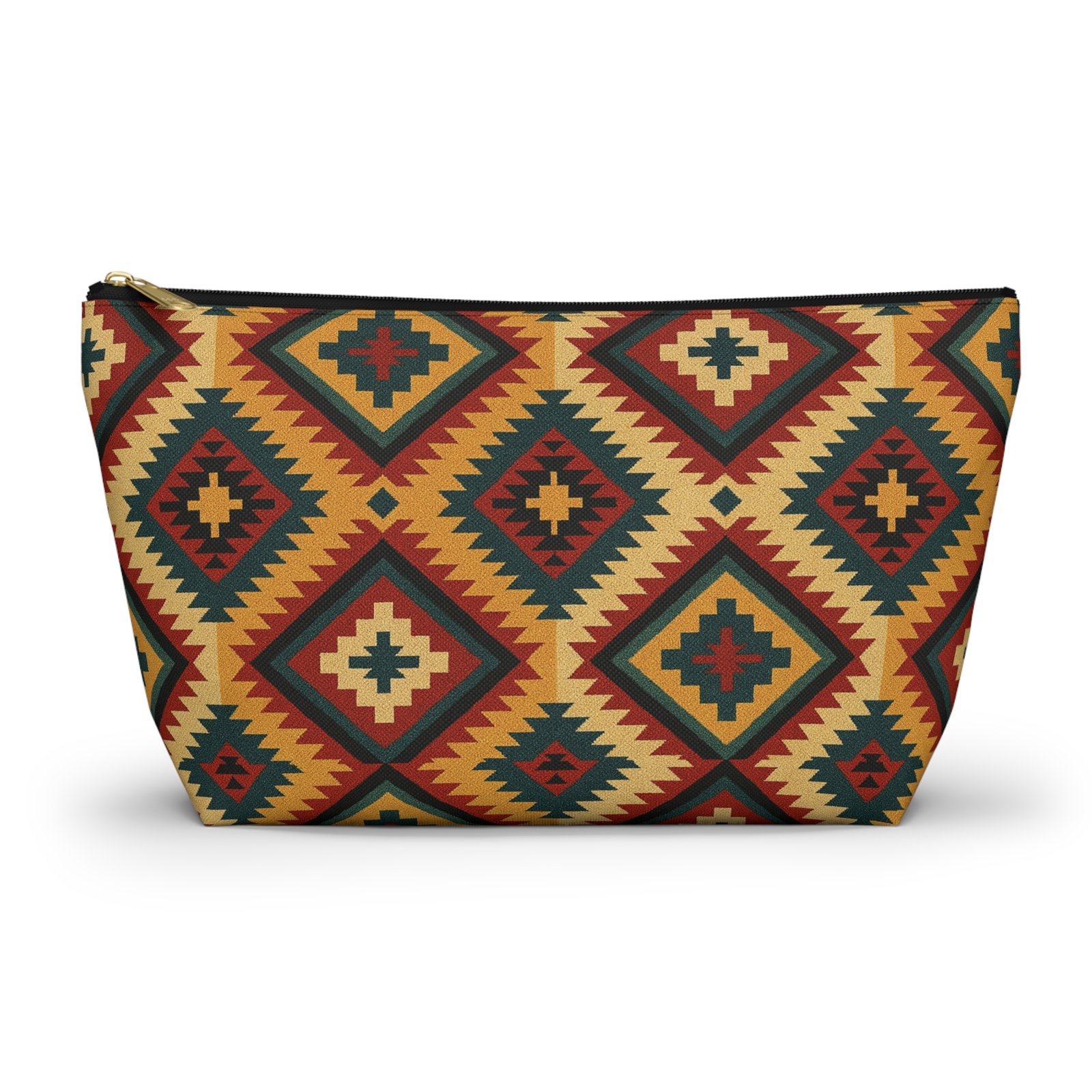 Southwestern Diamond Pattern Accessory Pouch