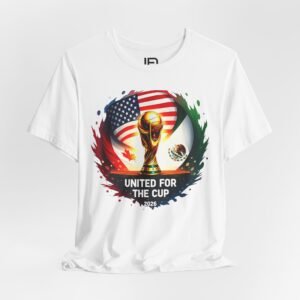 United for the Cup World Cup trophy design Tee | USA Canada Mexico 2026