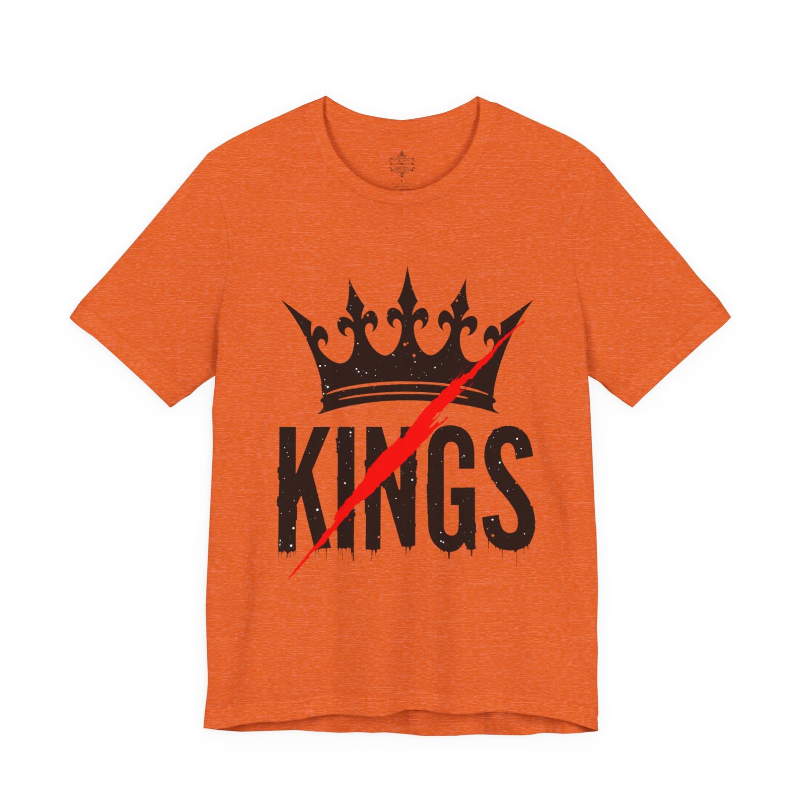 Unisex Crowned Kings Tee - Trendy Graphic T-Shirt for Casual Wear, Unique Gift, Birthday, Streetwear, Everyday Style - Image 7