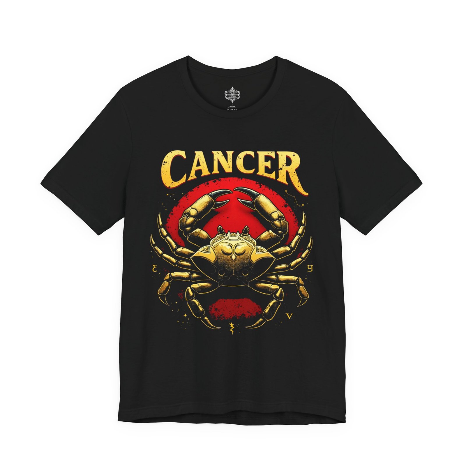 Cancer Zodiac Tee, Unisex Astrology Shirt, Personalized Gift for Cancers, Horoscope Apparel, Birthday Gift, Zodiac Sign Tee - Image 3