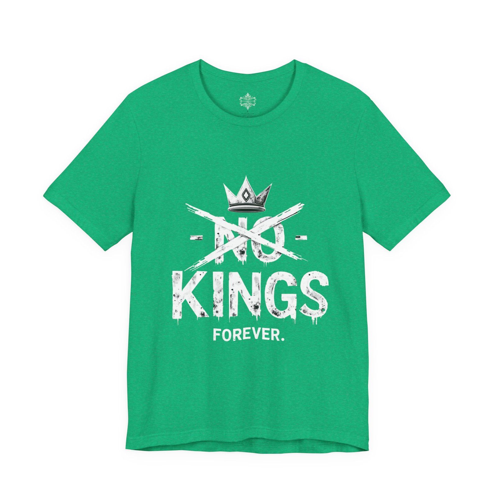 No Kings Forever Statement Shirt, Casual Wear, Street Style, Gift for Rebels, Graphic Tee - Image 19