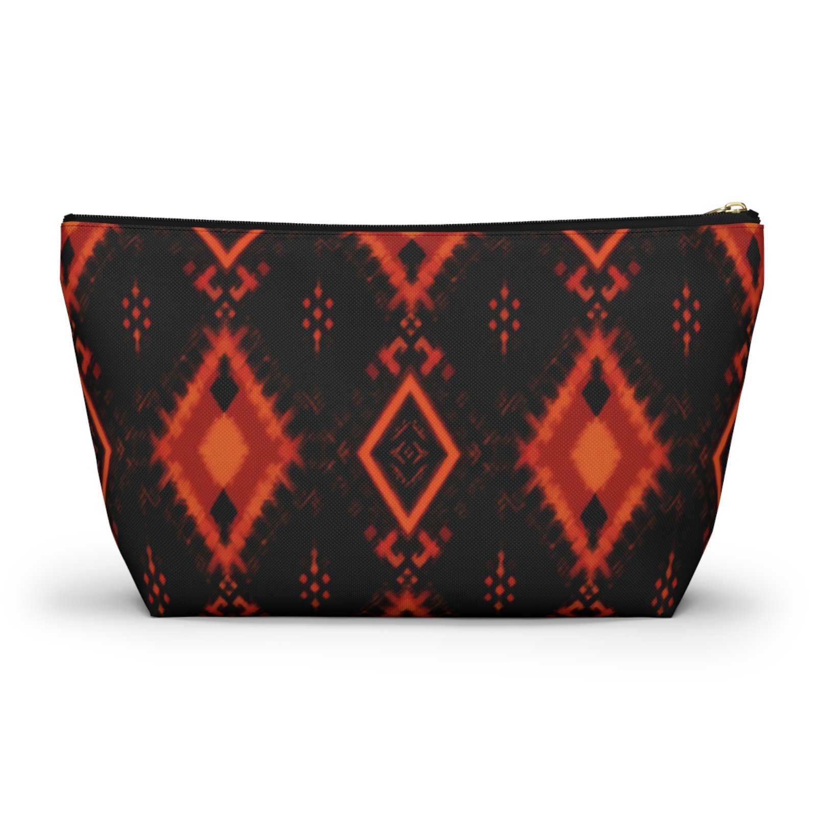 Southwestern Diamond Ikat Accessory Pouch - Image 2