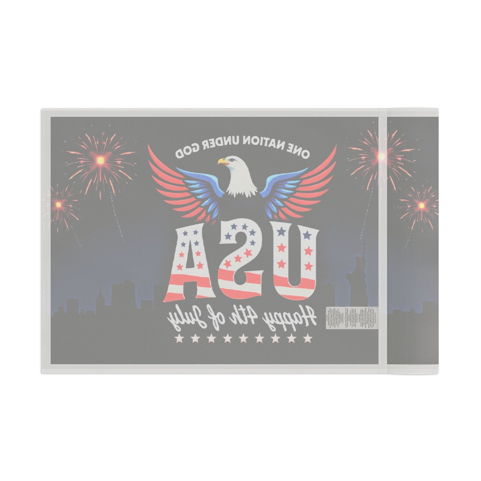 One Nation Under God, Happy 4th of July Flag - Image 6