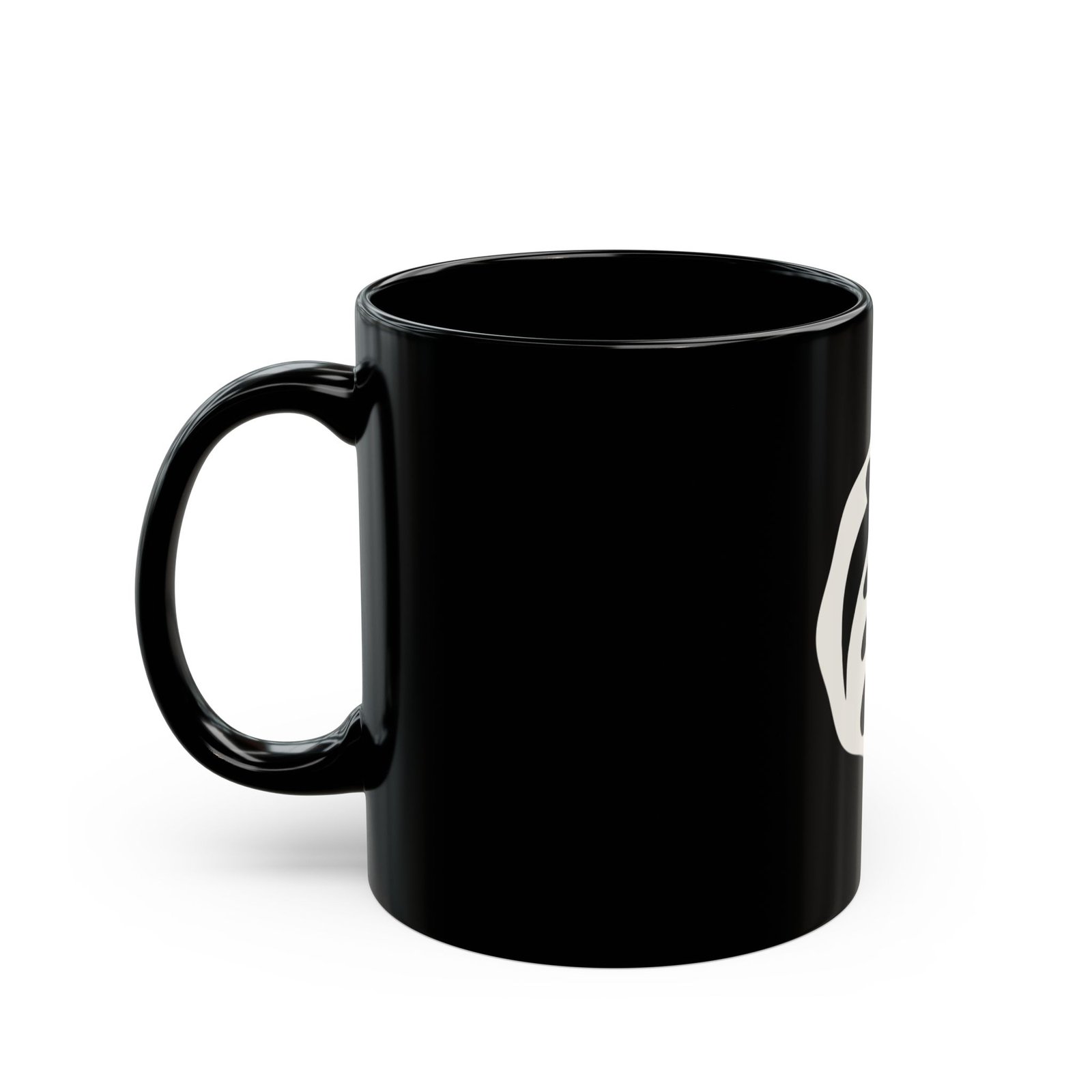 Gye Nyame, Black Mug- Ideal for Coffee Lovers, Tea Enthusiasts, Gift for Friends, Home Decor, Sip in Style - Image 3