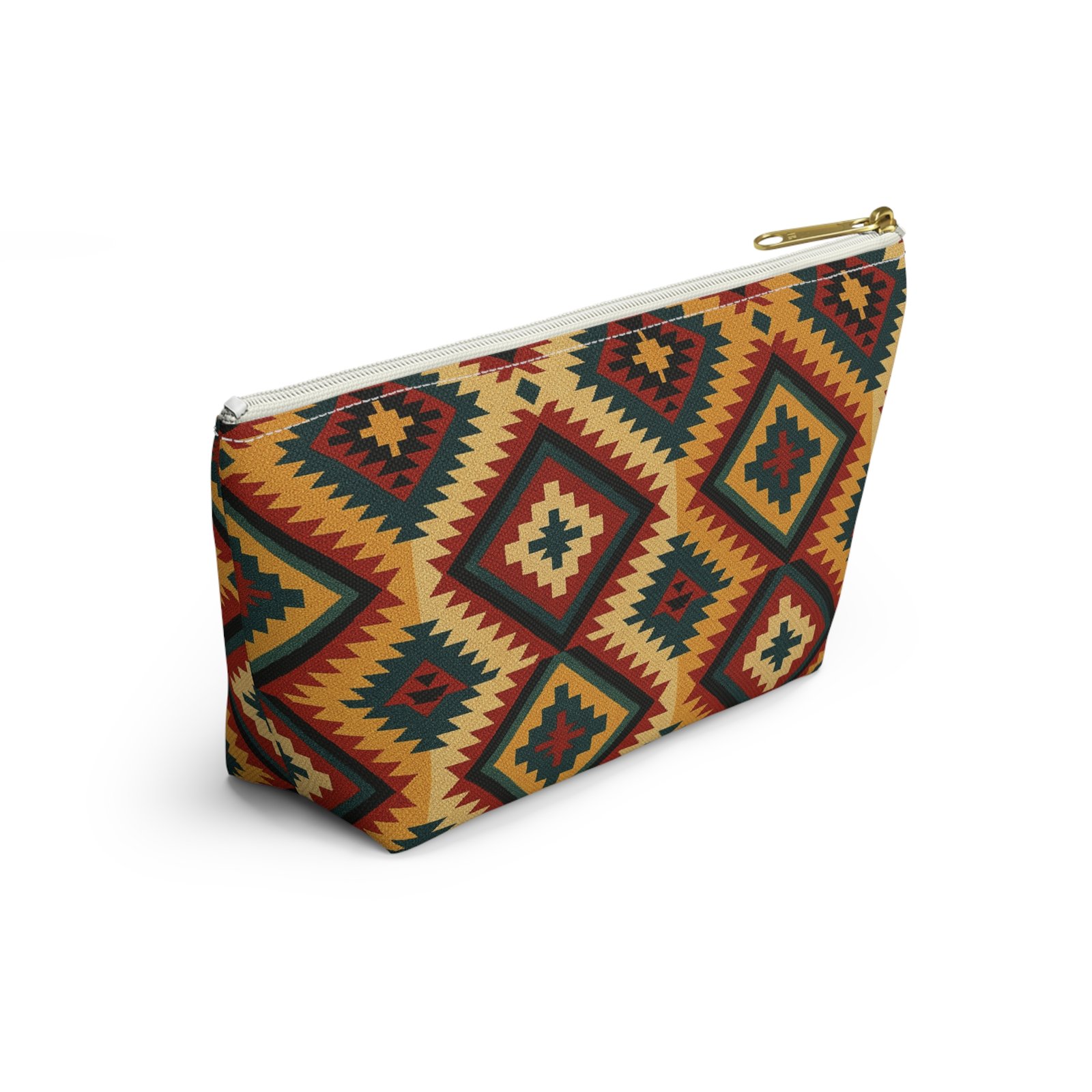 Southwestern Diamond Pattern Accessory Pouch - Image 16
