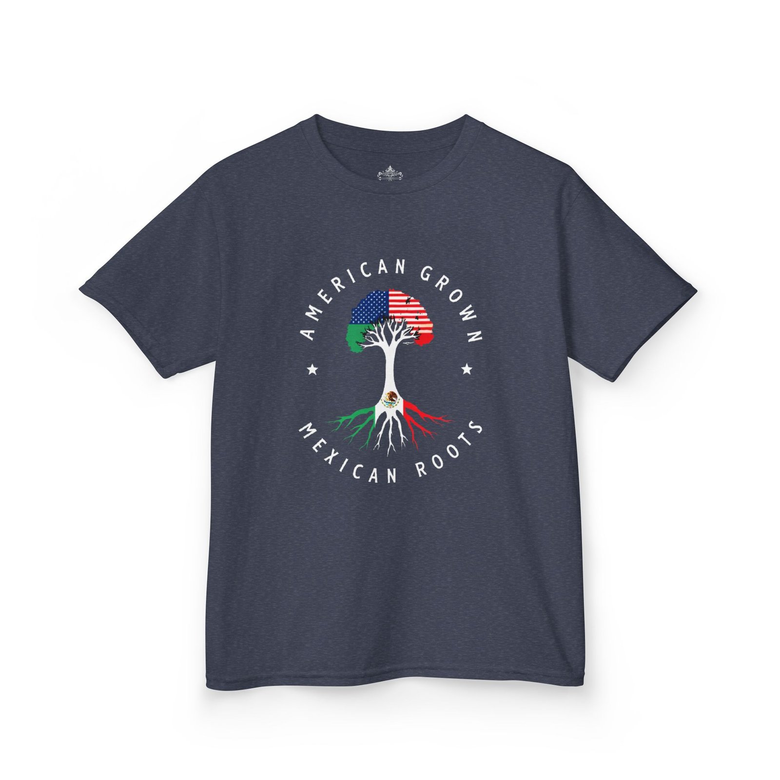 Kids Graphic Tee American Grown, Mexican Roots Youth Casual Wear, Gift for Kids, Diverse Culture Shirt, Summer Wardrobe - Image 23