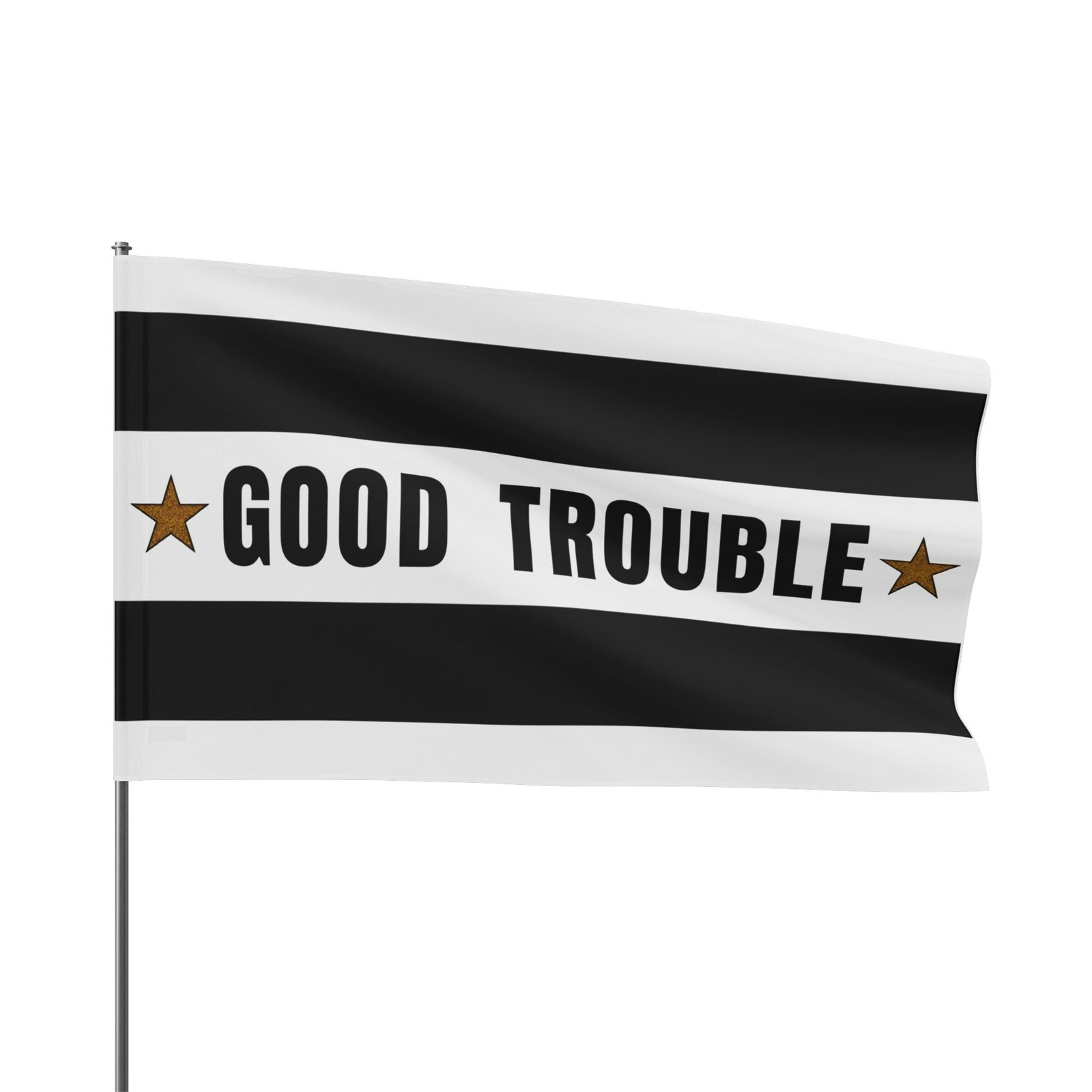 Good Trouble Flag, Inspirational Wall Decor, Protest Banner, Unique Gift, Home Decoration, Activist Merchandise - Image 11