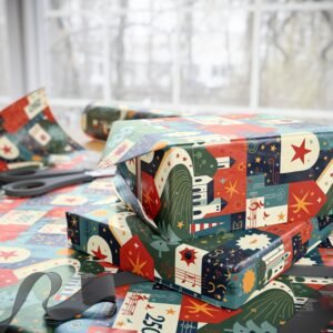 Wrapping Papers, America 250th Wrapping Paper Design, Gift Wrap, Patriotic Celebration Supplies, Fourth of July Decor, Independence Day