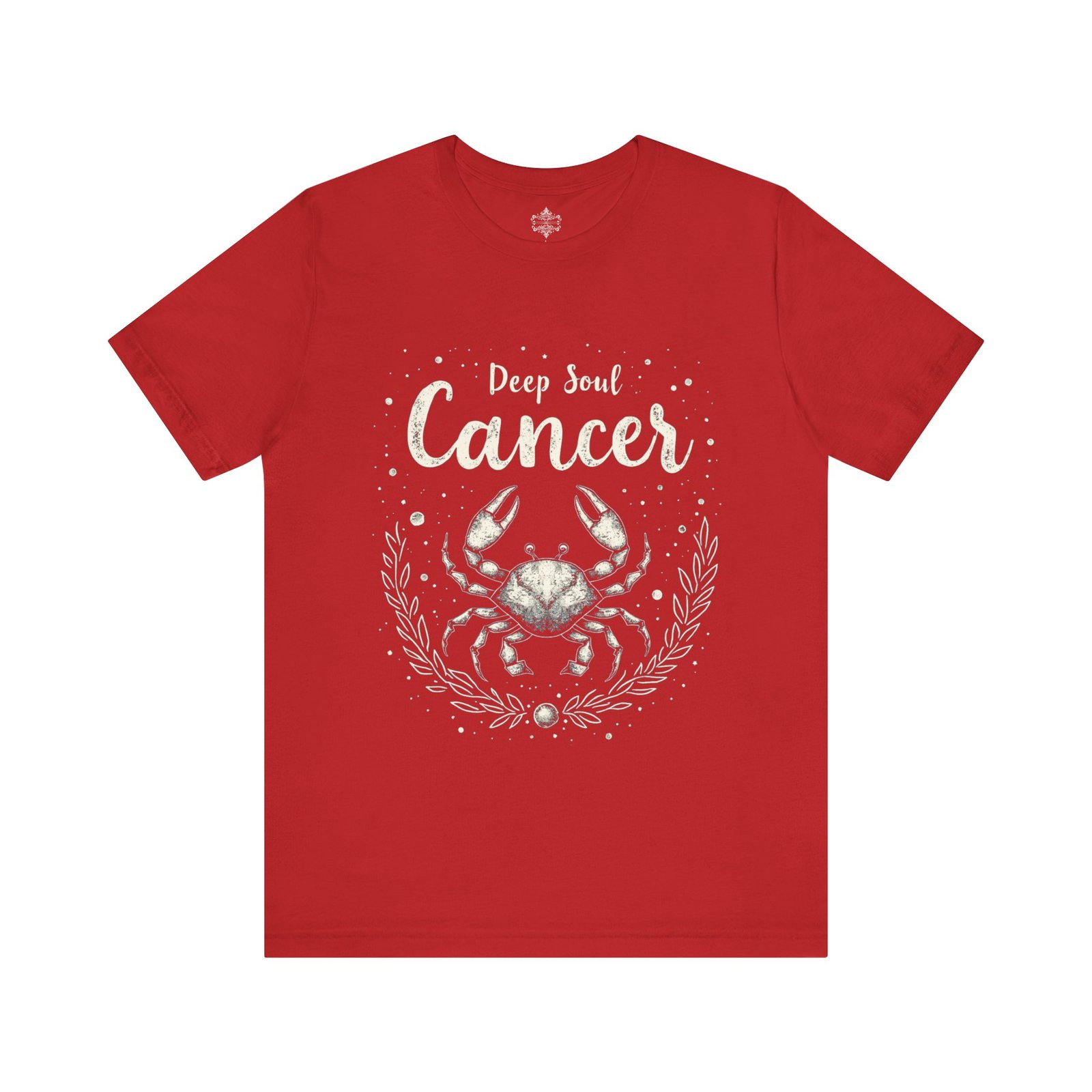 Cancer Zodiac Sign T-Shirt, Astrology Gift, Deep Soul Tee, Birthday Gift for Cancer, Crab Design Shirt, Unisex Short Sleeve Tee - Image 41