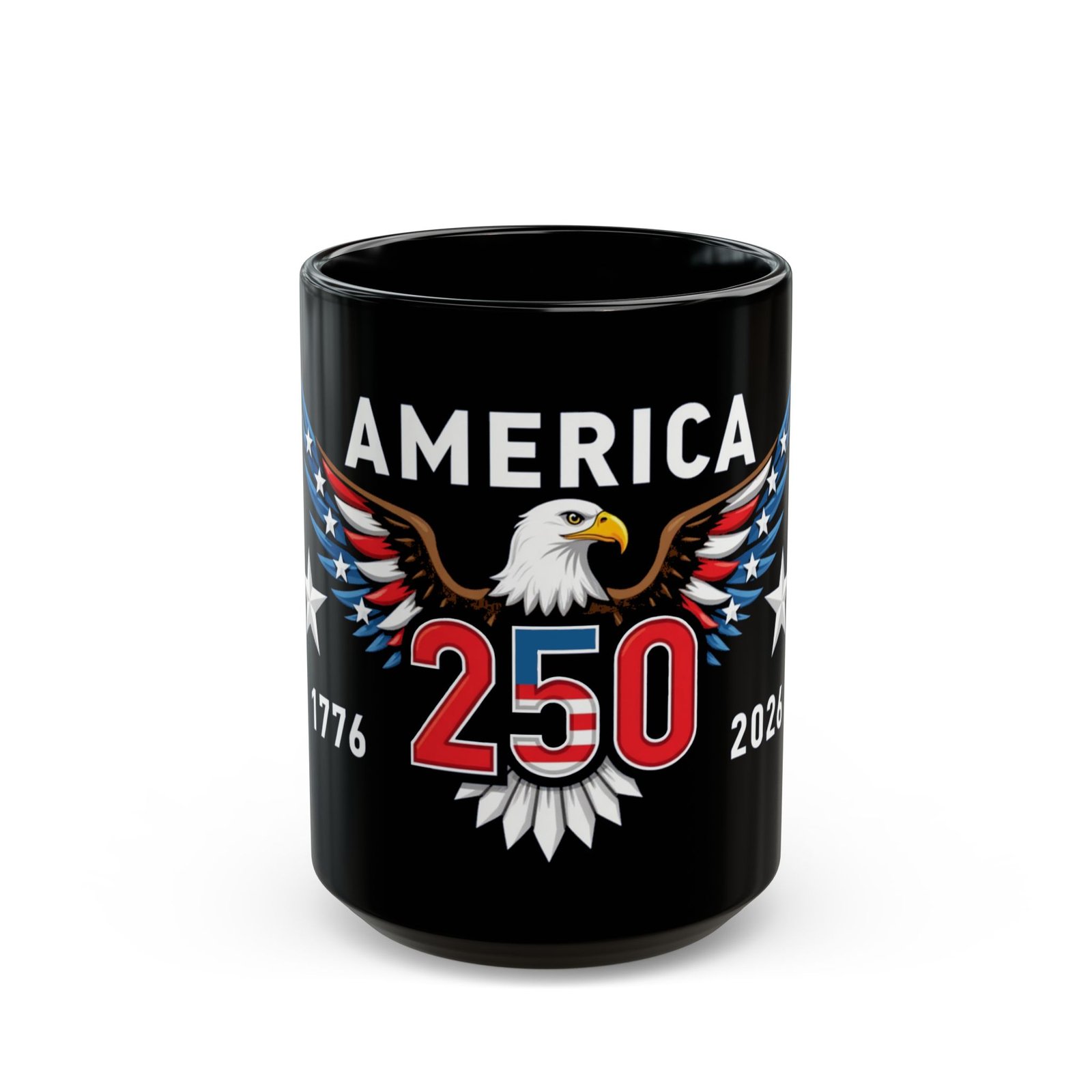 America 250th Anniversary Mug, Patriotic Coffee Cup, USA Bicentennial Drinkware, Independence Day Gift, Memorial Day Souvenir, Flag - Image 5
