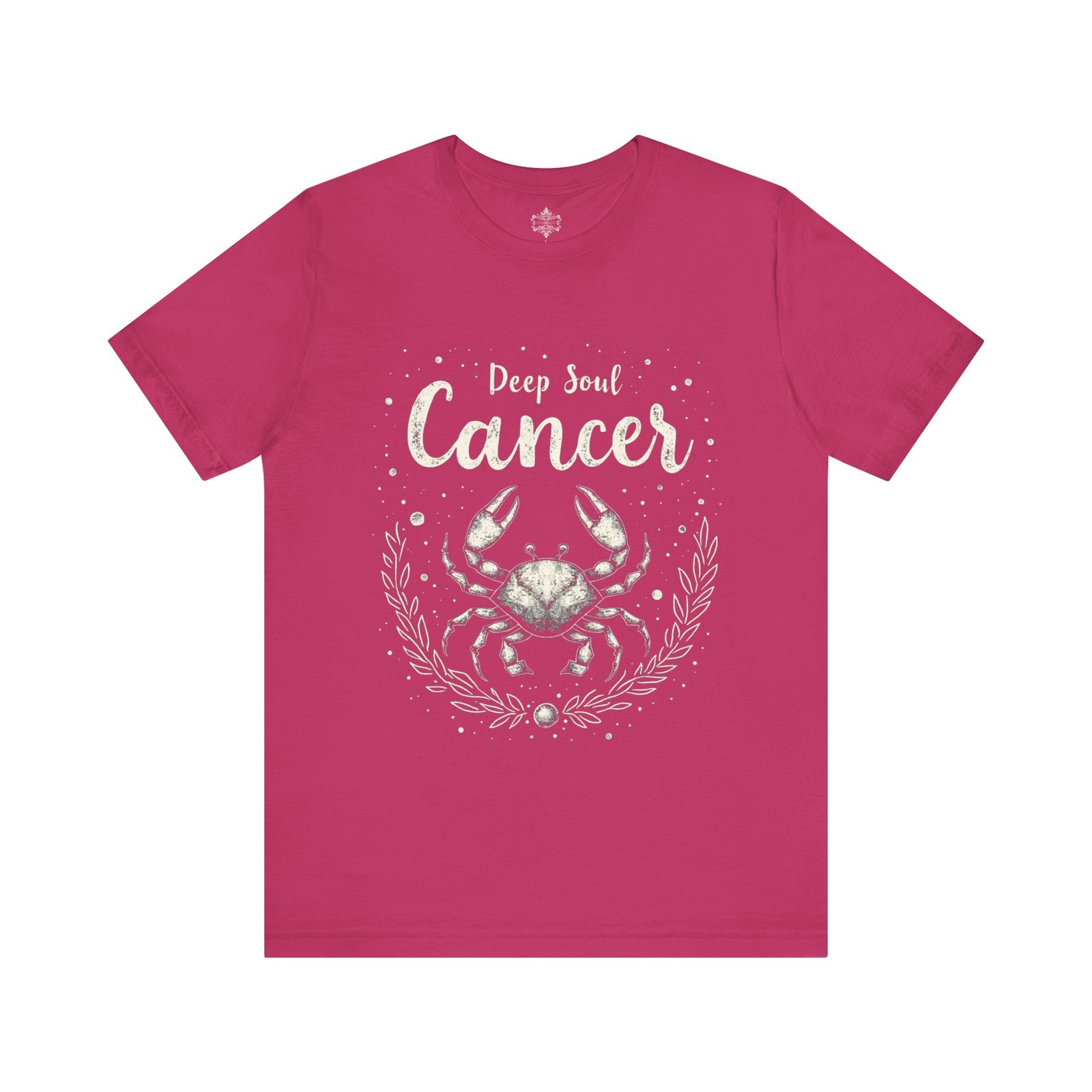 Cancer Zodiac Sign T-Shirt, Astrology Gift, Deep Soul Tee, Birthday Gift for Cancer, Crab Design Shirt, Unisex Short Sleeve Tee - Image 37