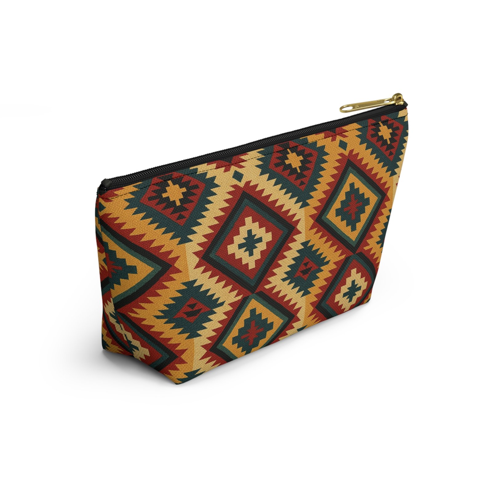 Southwestern Diamond Pattern Accessory Pouch - Image 12