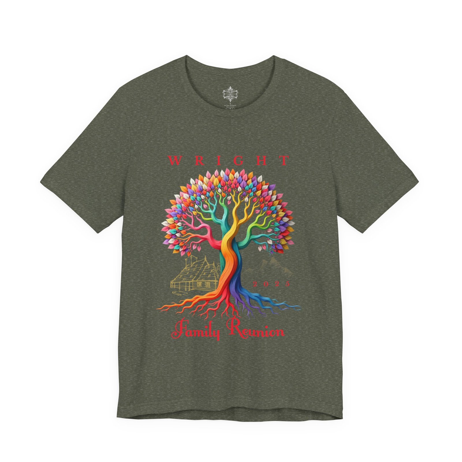 Personalized Colorful Tree of Life Family Reunion, Family Gathering Apparel, Nature Lover Gift, Ancestry - Image 19