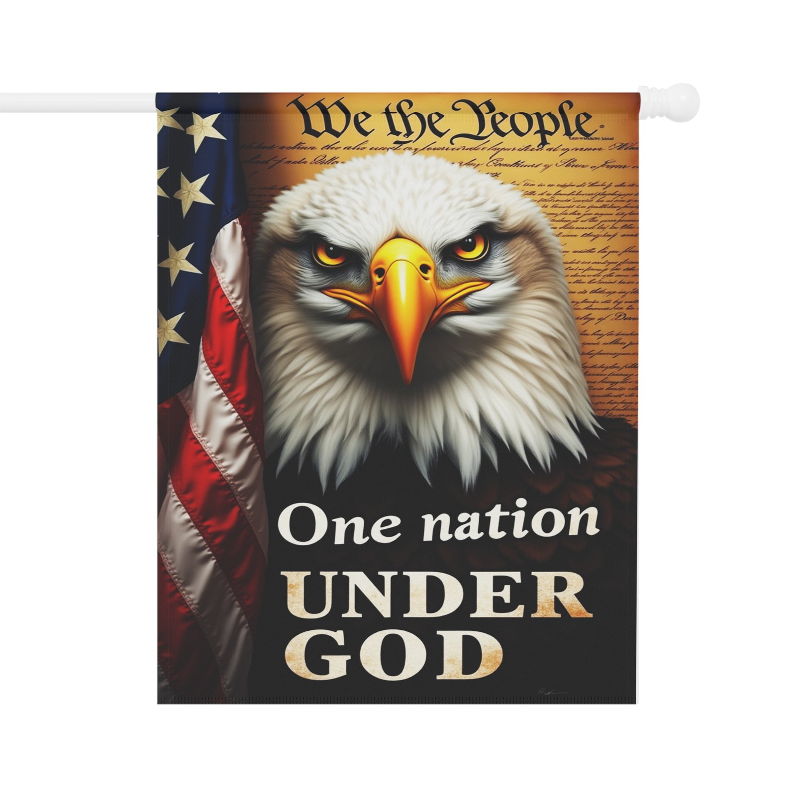 One Nation Under God, Patriotic Garden Banner - Image 6