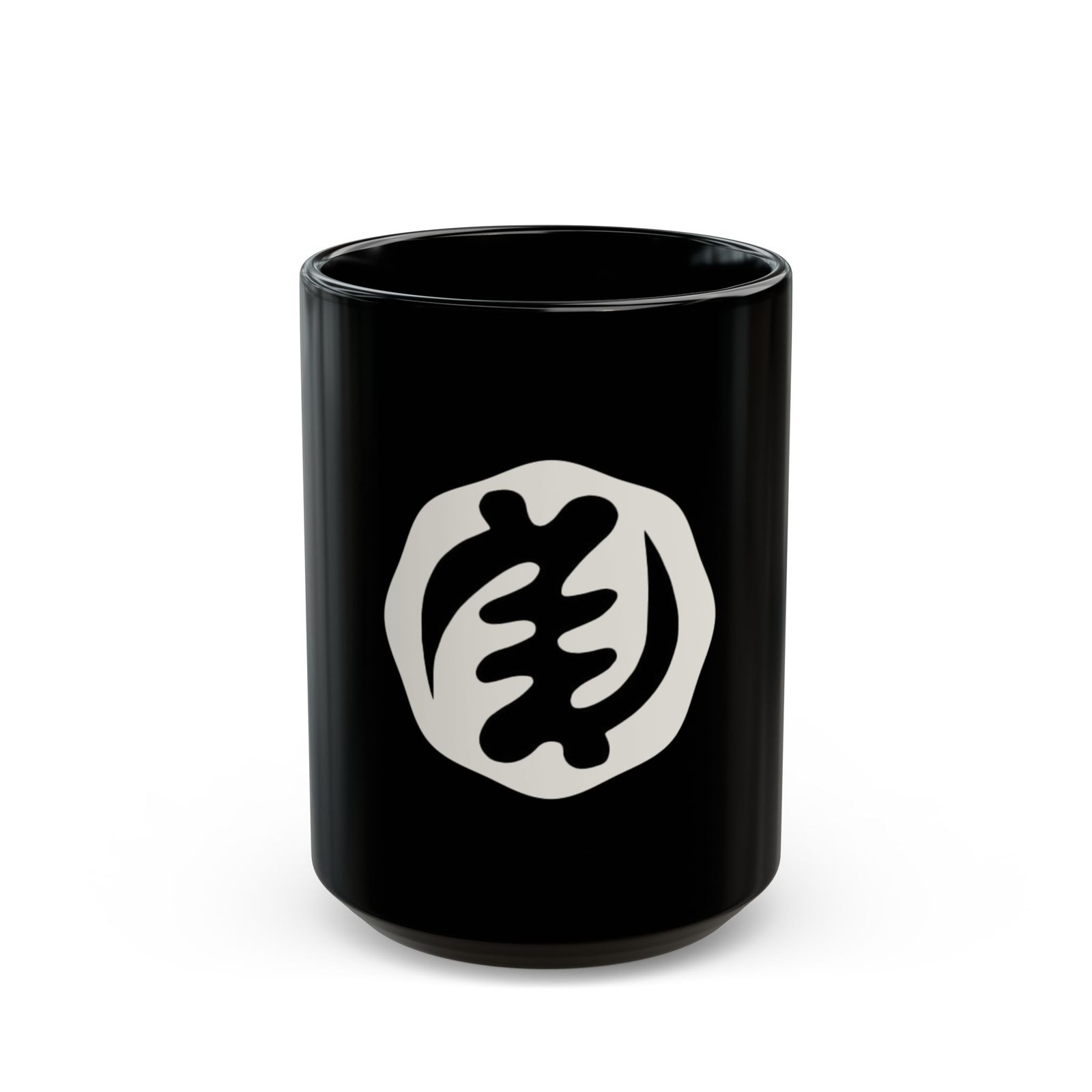 Gye Nyame, Black Mug- Ideal for Coffee Lovers, Tea Enthusiasts, Gift for Friends, Home Decor, Sip in Style - Image 5