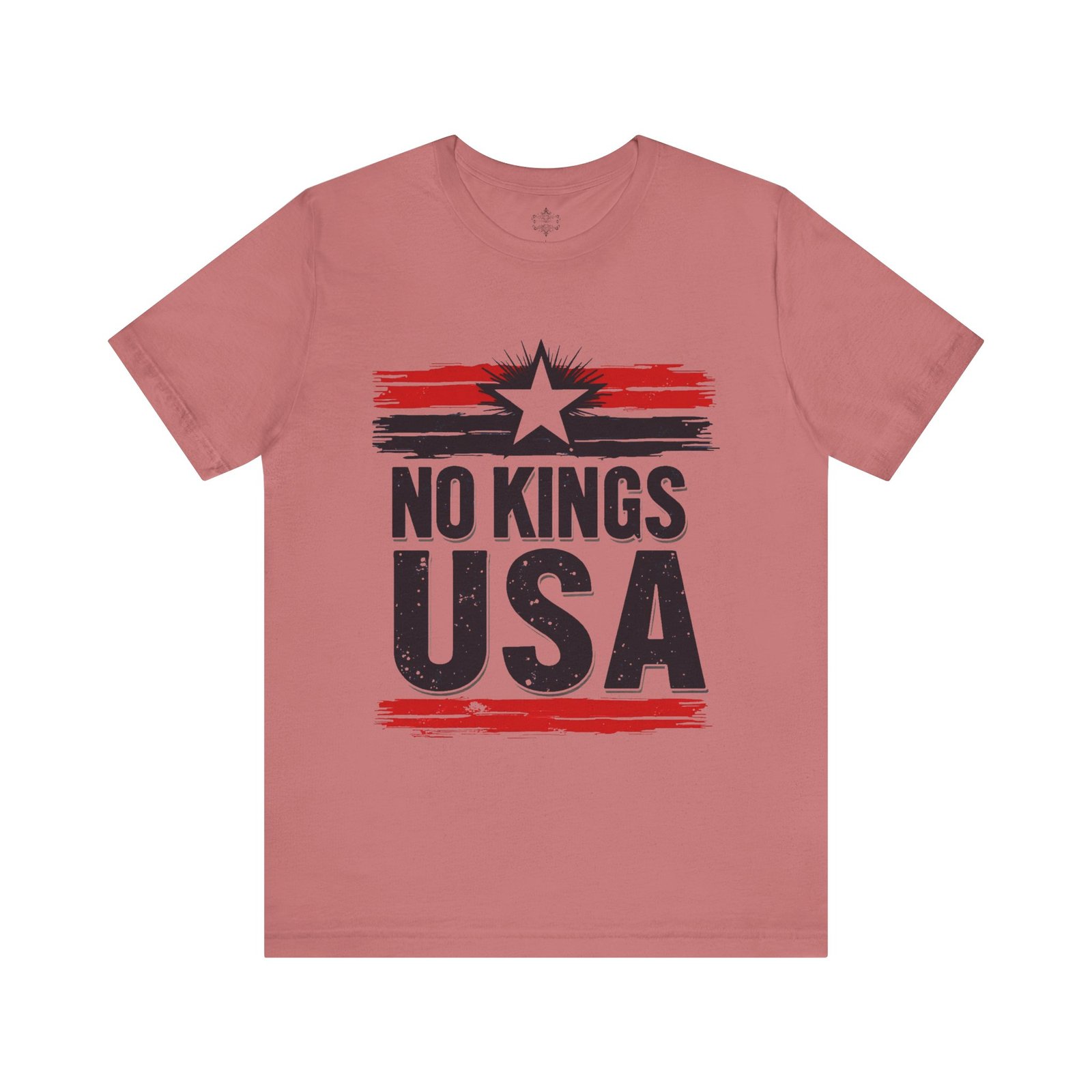 No Kings USA, Unisex Jersey Short Sleeve Shirt for Freedom Lovers, Casual Wear, Gifts, Independence Day, July 4th - Image 5