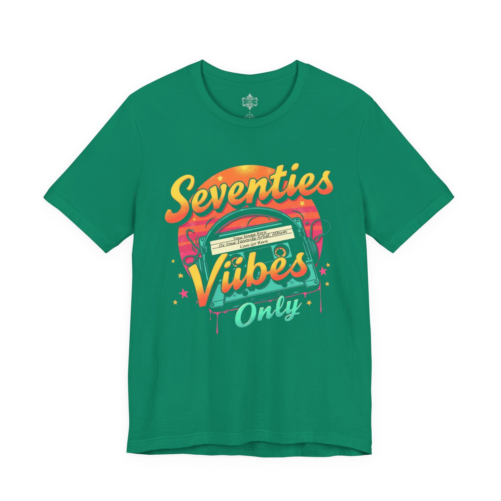 Seventies Vibes Only T-Shirt, Retro Tee, Vintage Short Sleeve, Music Lover Gift, Nostalgic Apparel, Groovy Style - Image 19