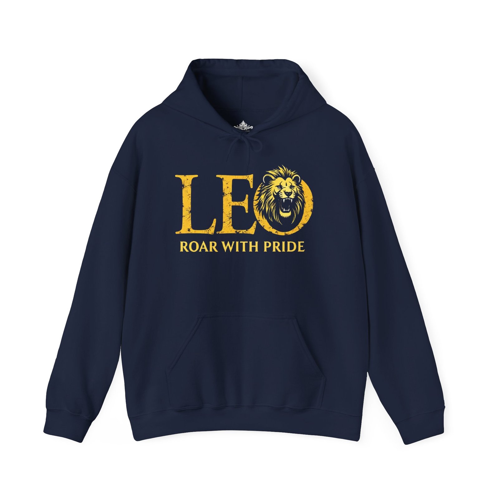 Leo Roar with Pride Hoodie, Astrology Sweatshirt, Zodiac Sign Gift, Black Hooded Pullover, Comfortable Unisex Top - Image 9
