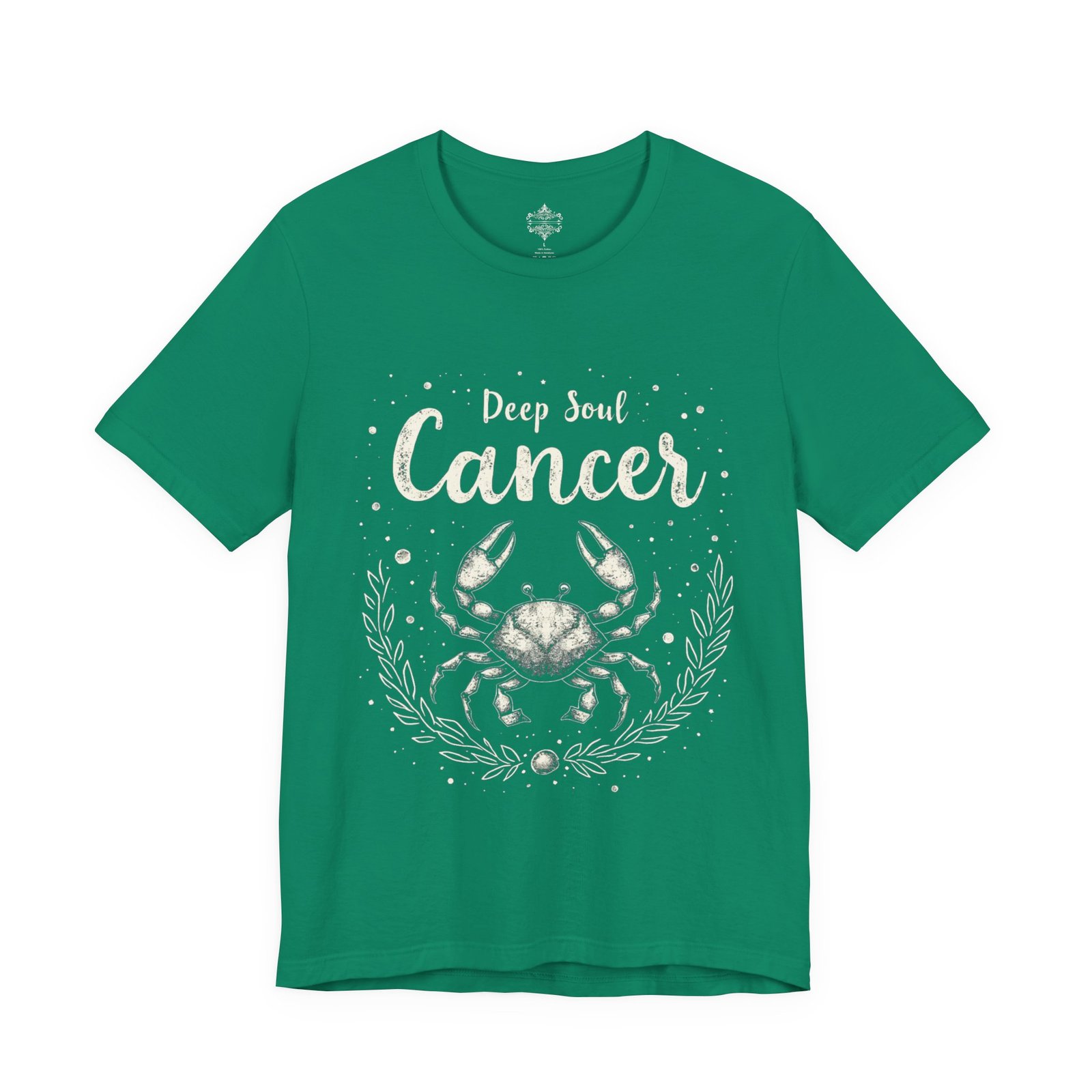 Cancer Zodiac Sign T-Shirt, Astrology Gift, Deep Soul Tee, Birthday Gift for Cancer, Crab Design Shirt, Unisex Short Sleeve Tee - Image 23