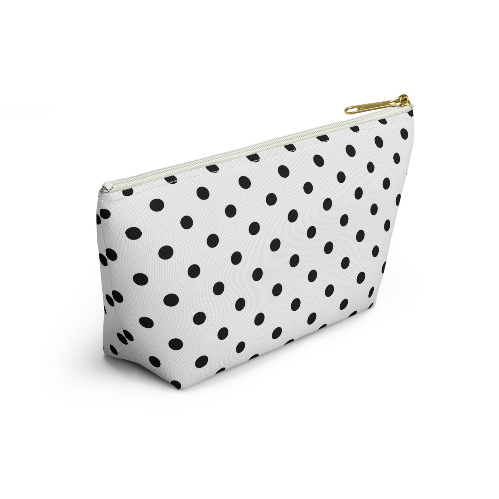 Black Polka Dot Accessory Pouch - Image 16