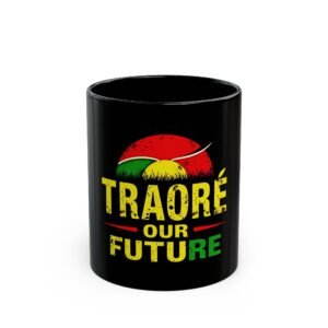 Traoré Our Future – Black Mug
